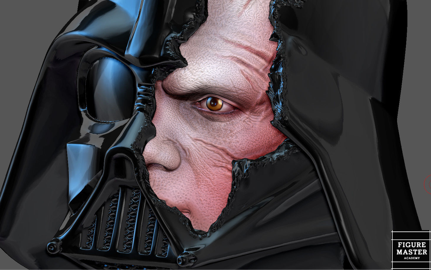 DARTH VADER ANAKIN PS5 PS4 CONTROLLER HOLDER STARWARS OBIWAN 3D print model_14