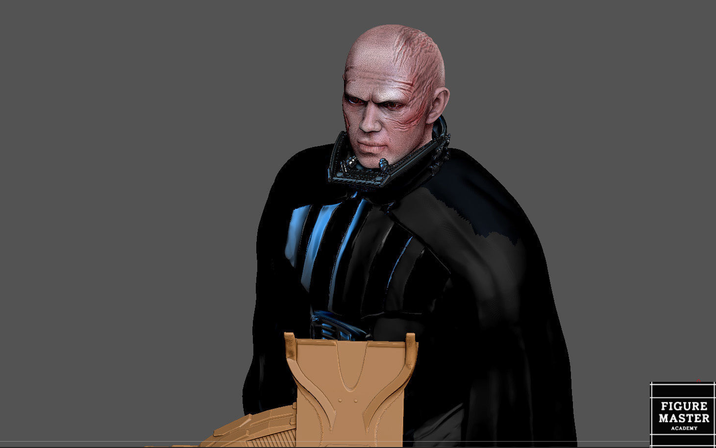 DARTH VADER ANAKIN PS5 PS4 CONTROLLER HOLDER STARWARS OBIWAN 3D print model_21