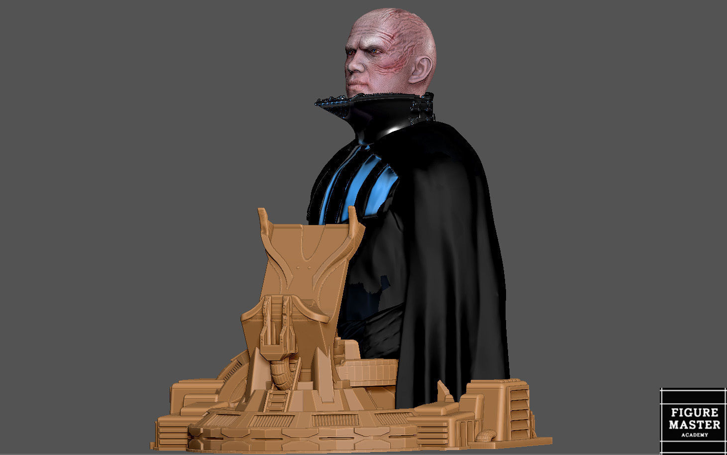 DARTH VADER ANAKIN PS5 PS4 CONTROLLER HOLDER STARWARS OBIWAN 3D print model_22