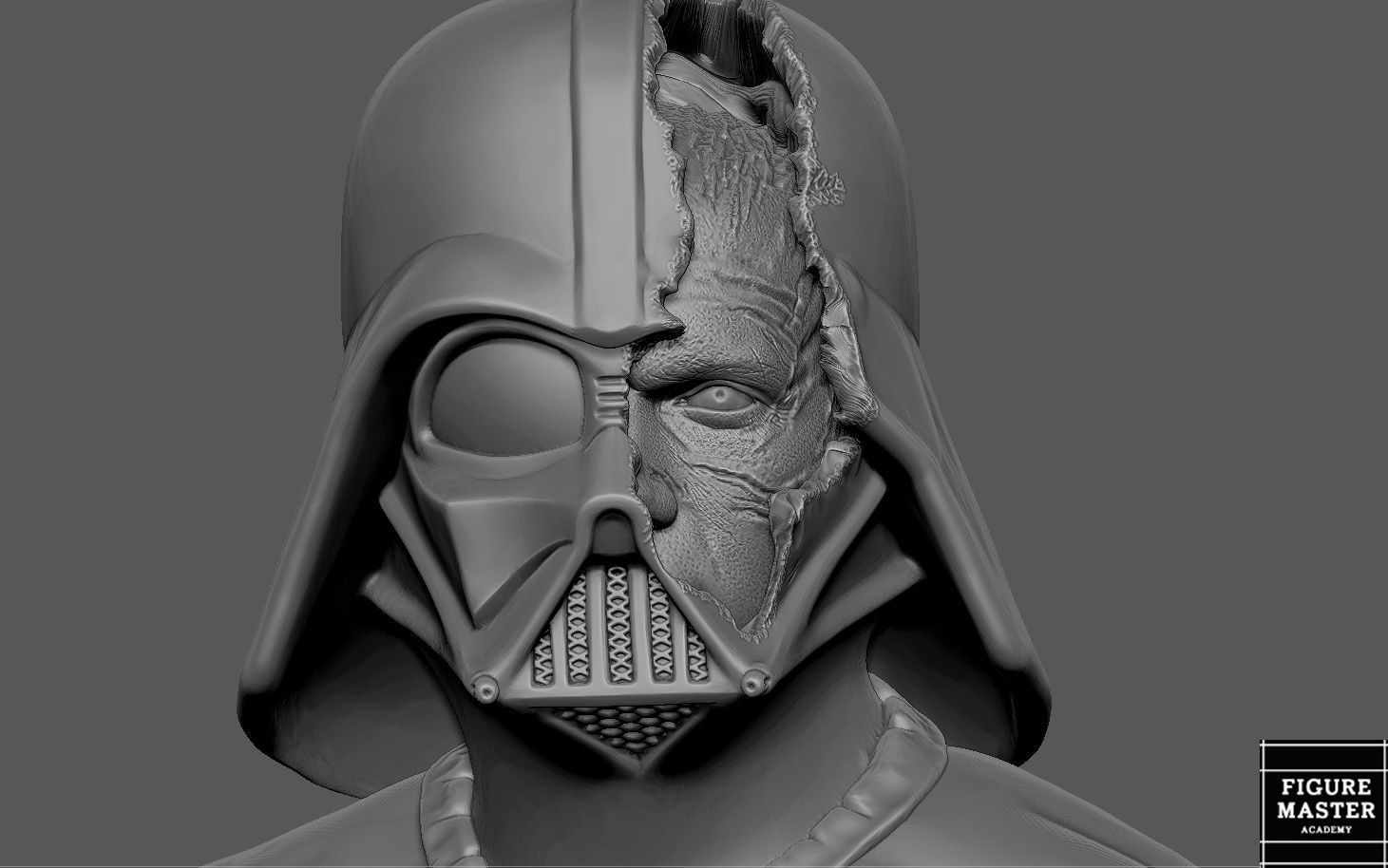 DARTH VADER ANAKIN PS5 PS4 CONTROLLER HOLDER STARWARS OBIWAN 3D print model_18