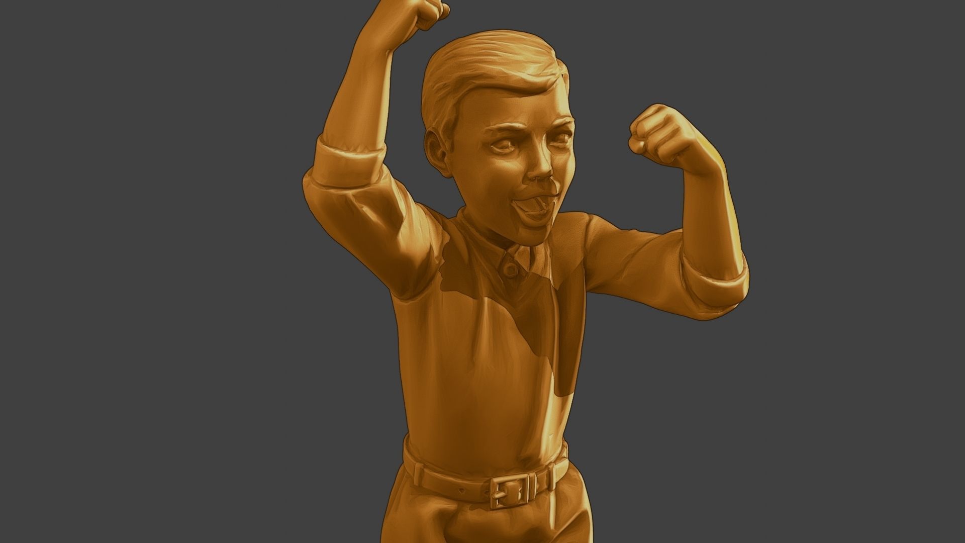 ww2 Casual Boy CB1 008 3D print model_19