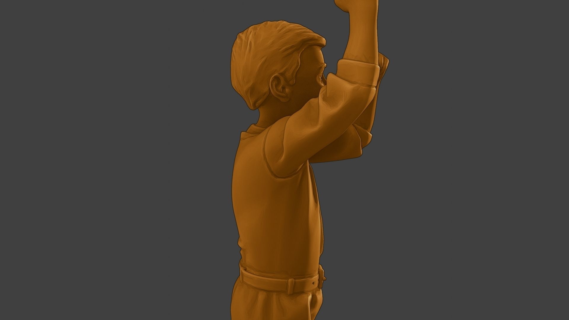 ww2 Casual Boy CB1 008 3D print model_20