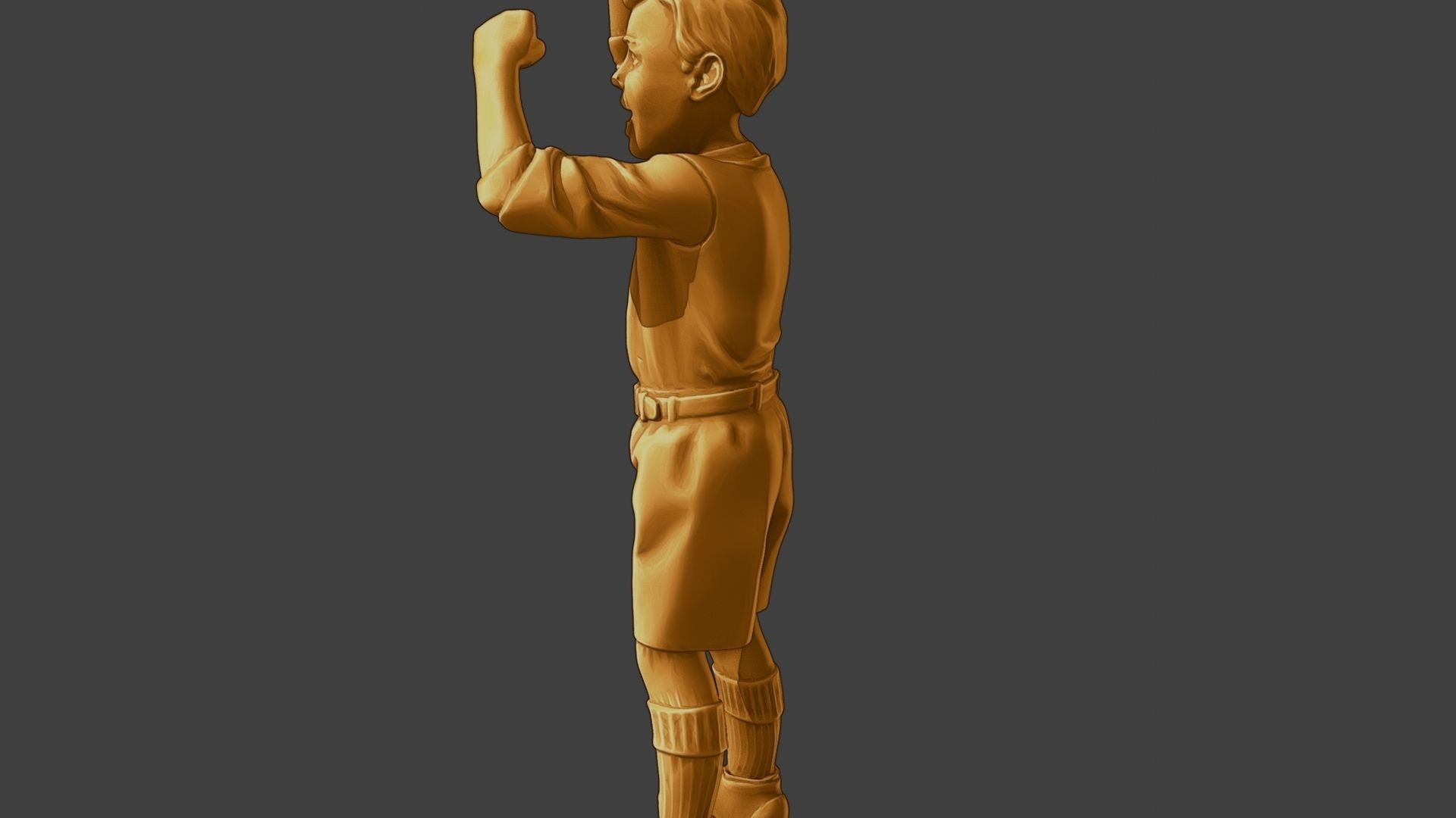 ww2 Casual Boy CB1 008 3D print model_26