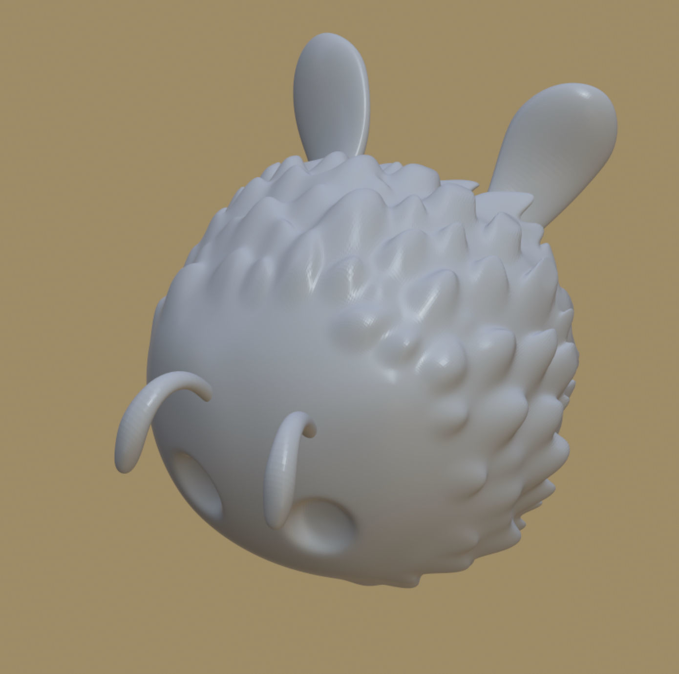 Hollow Knight Hive Guardian 3D model_2