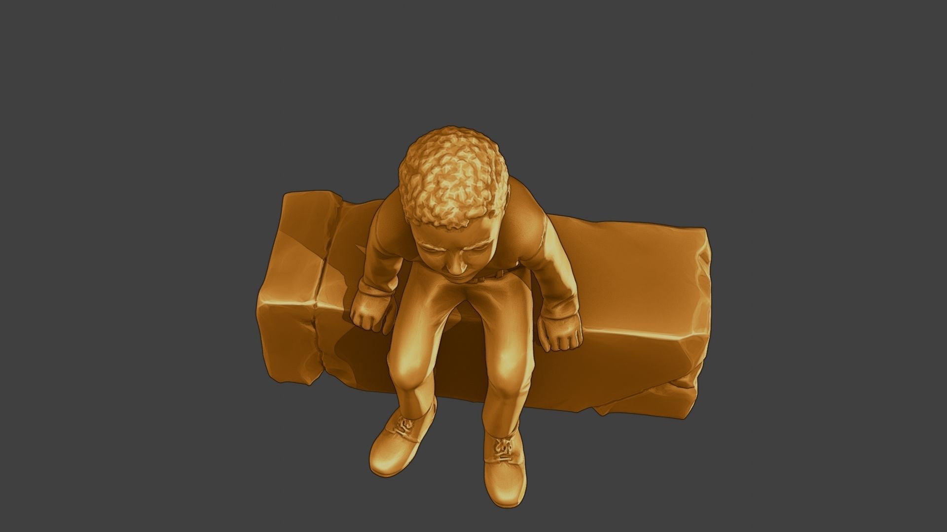 ww2 Casual Boy CB1 009 3D print model_14