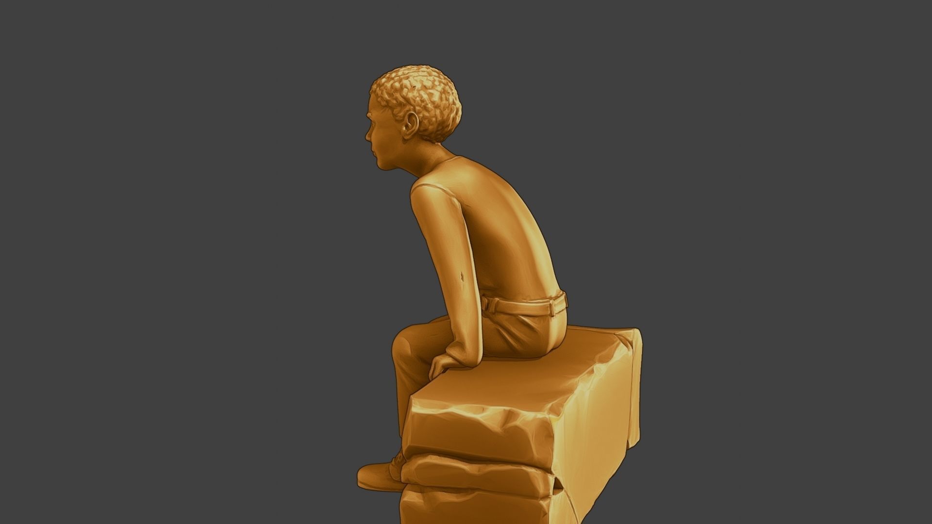 ww2 Casual Boy CB1 009 3D print model_4