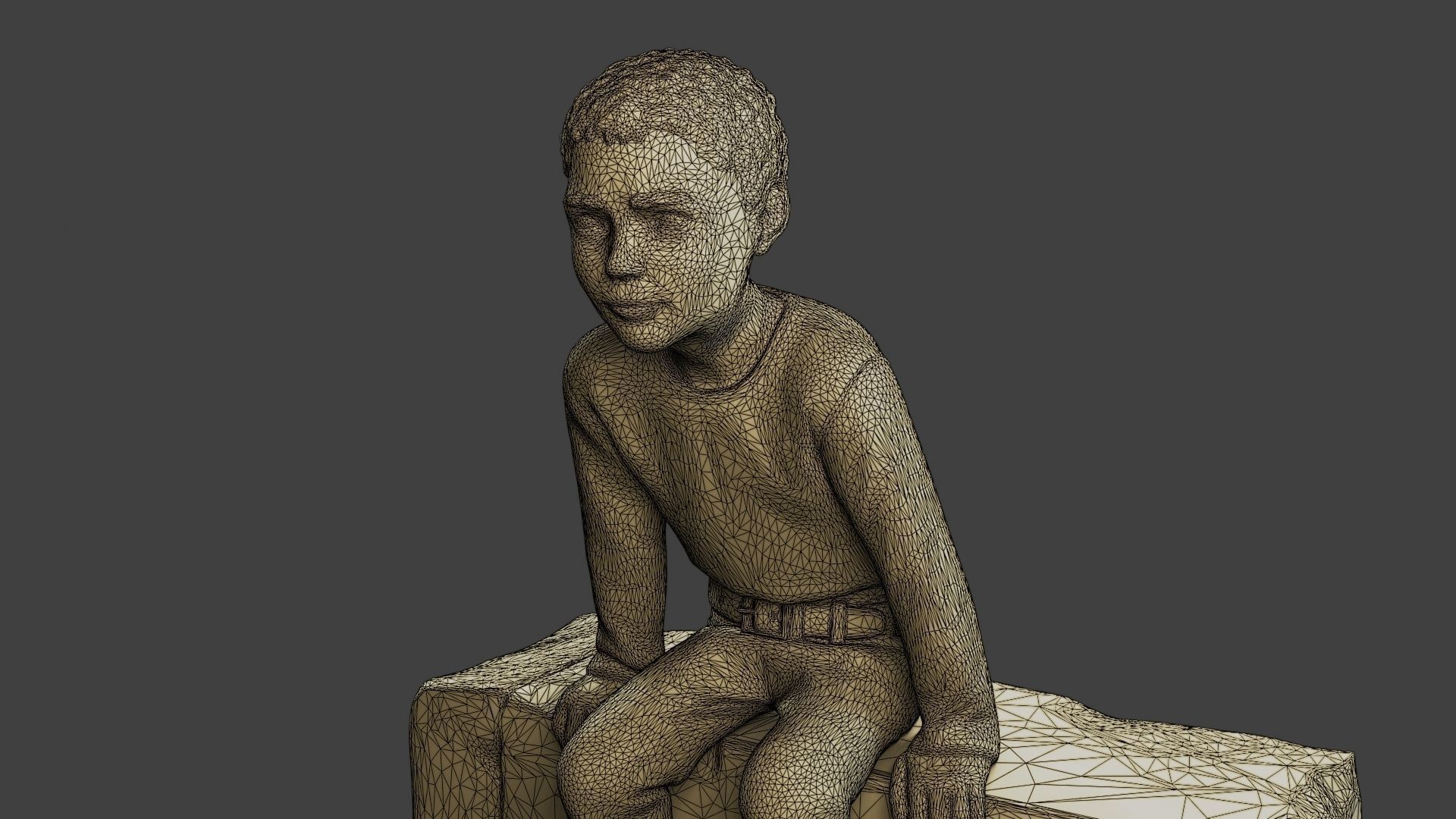 ww2 Casual Boy CB1 009 3D print model_12