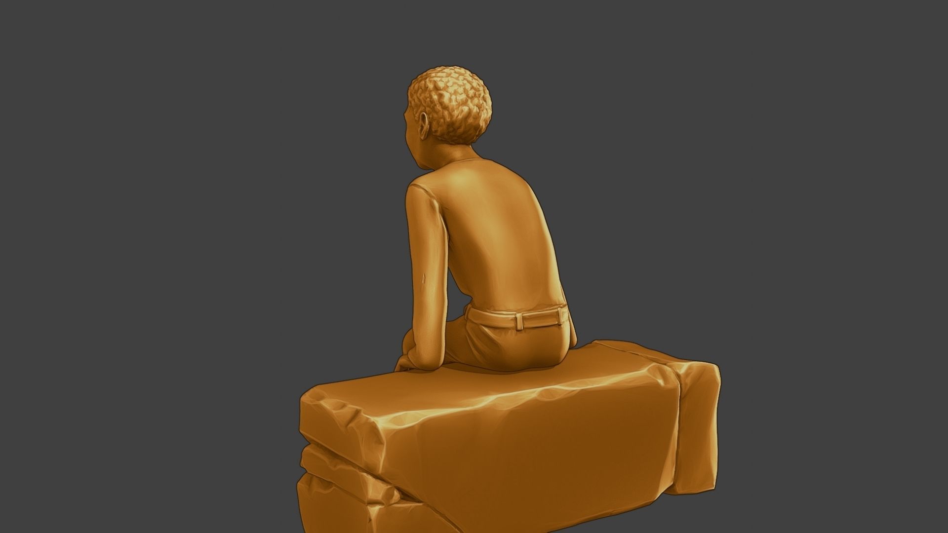 ww2 Casual Boy CB1 009 3D print model_5