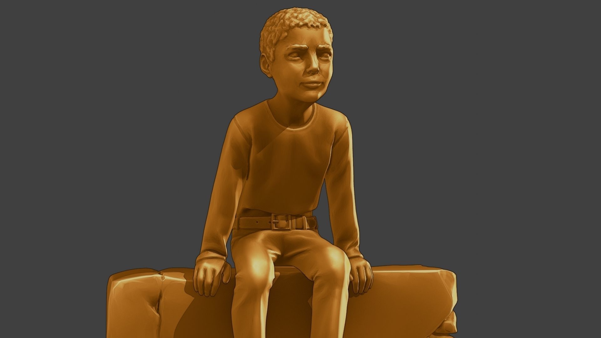 ww2 Casual Boy CB1 009 3D print model_28