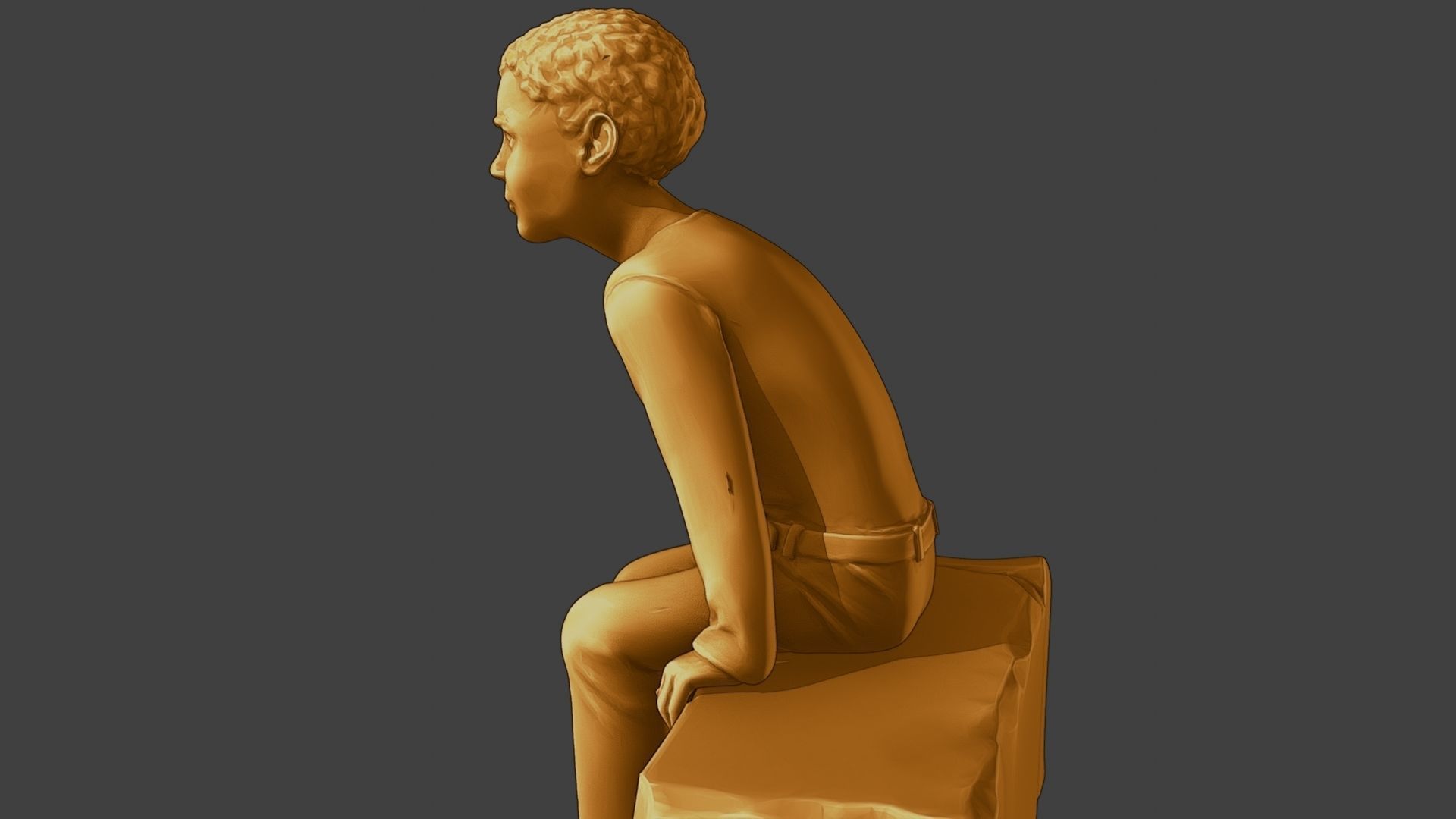 ww2 Casual Boy CB1 009 3D print model_26