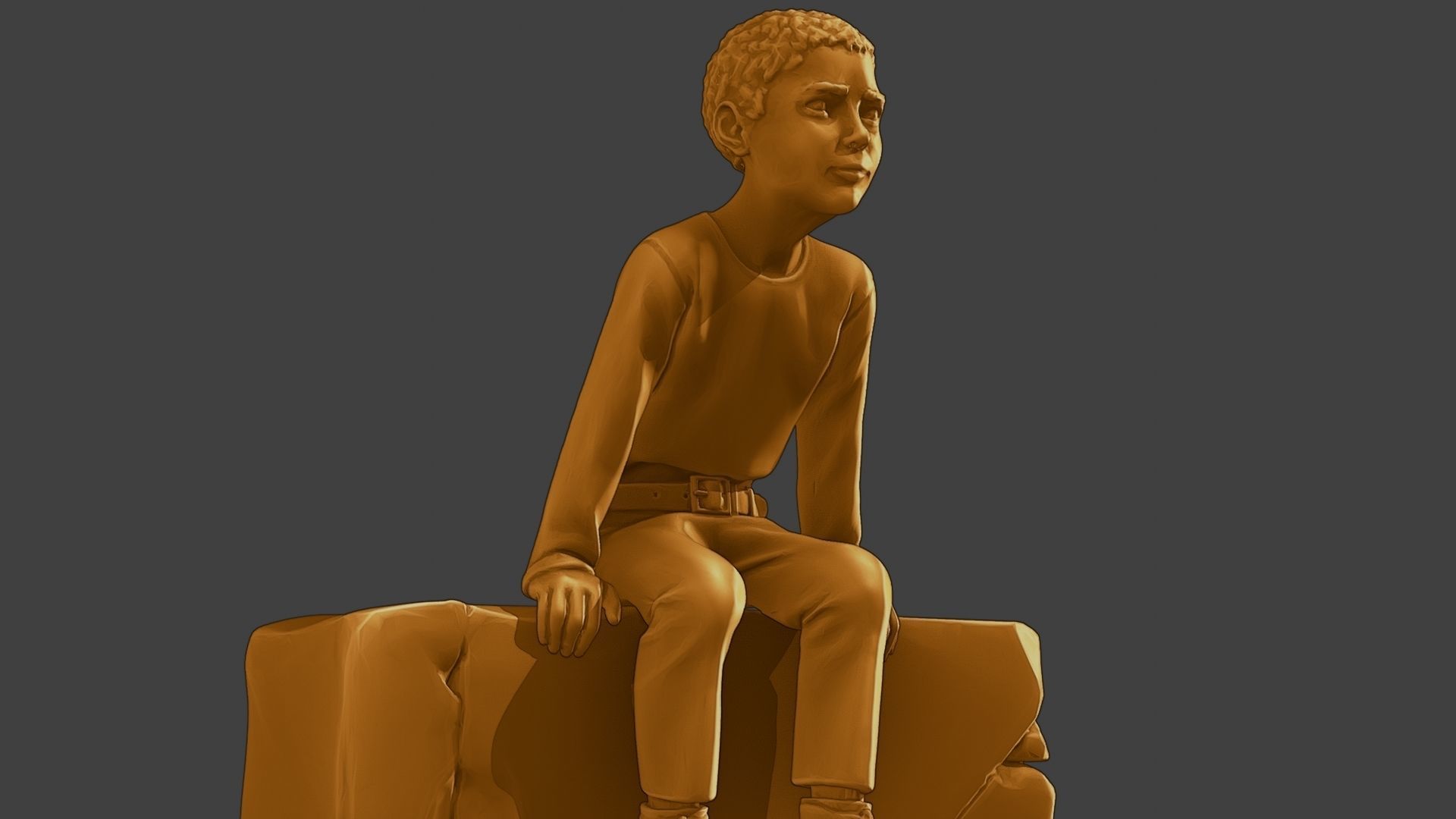 ww2 Casual Boy CB1 009 3D print model_13