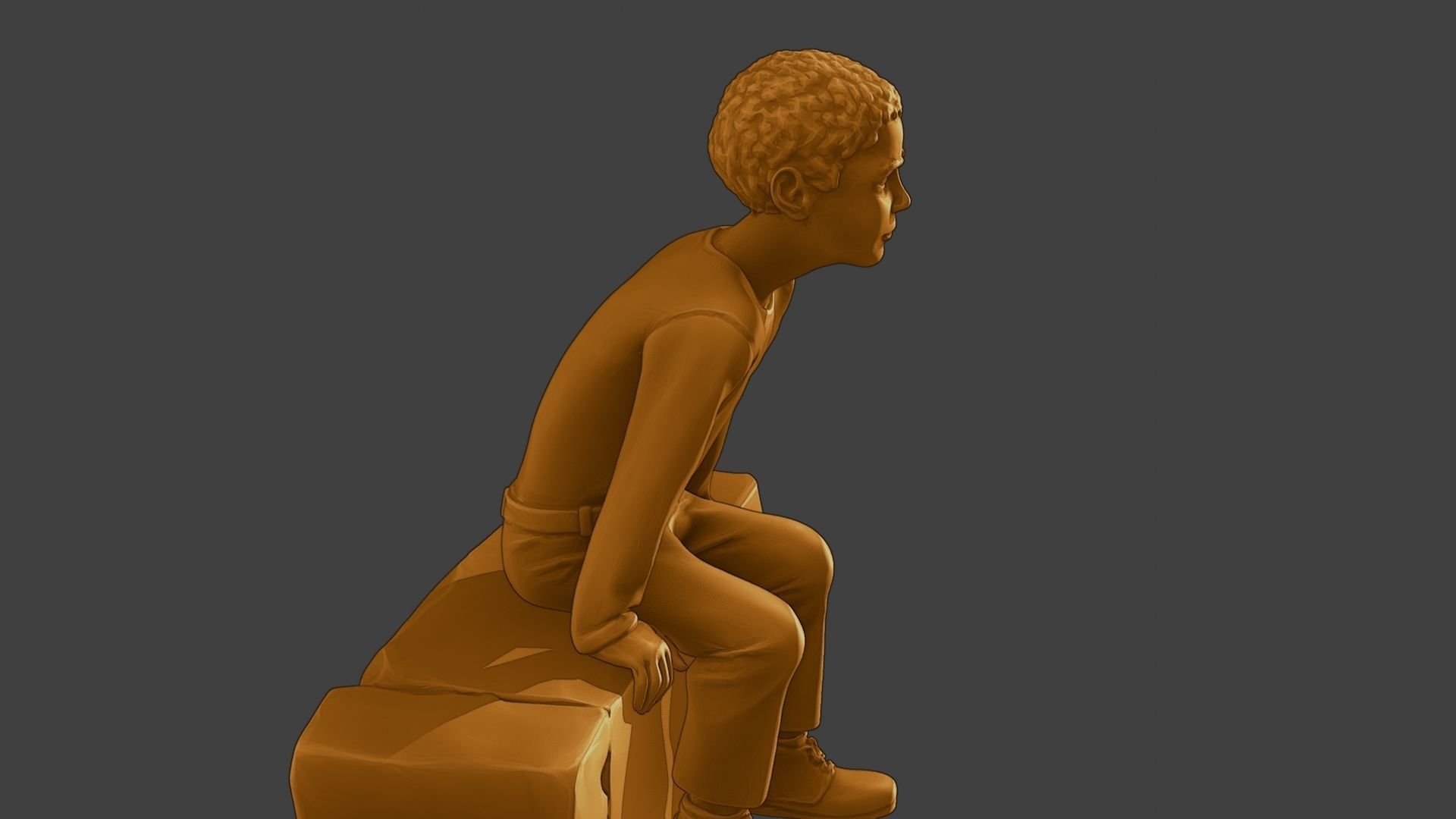 ww2 Casual Boy CB1 009 3D print model_30