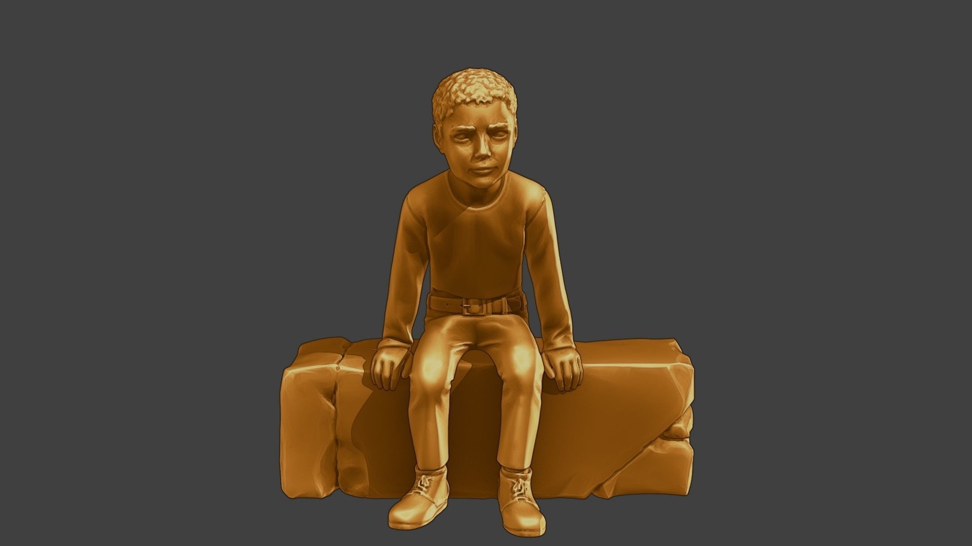 ww2 Casual Boy CB1 009 3D print model_11