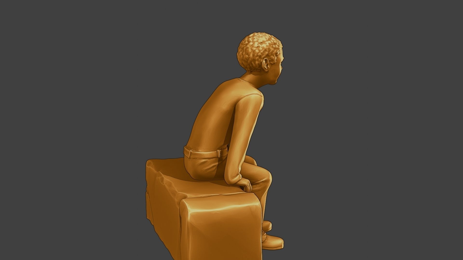 ww2 Casual Boy CB1 009 3D print model_8