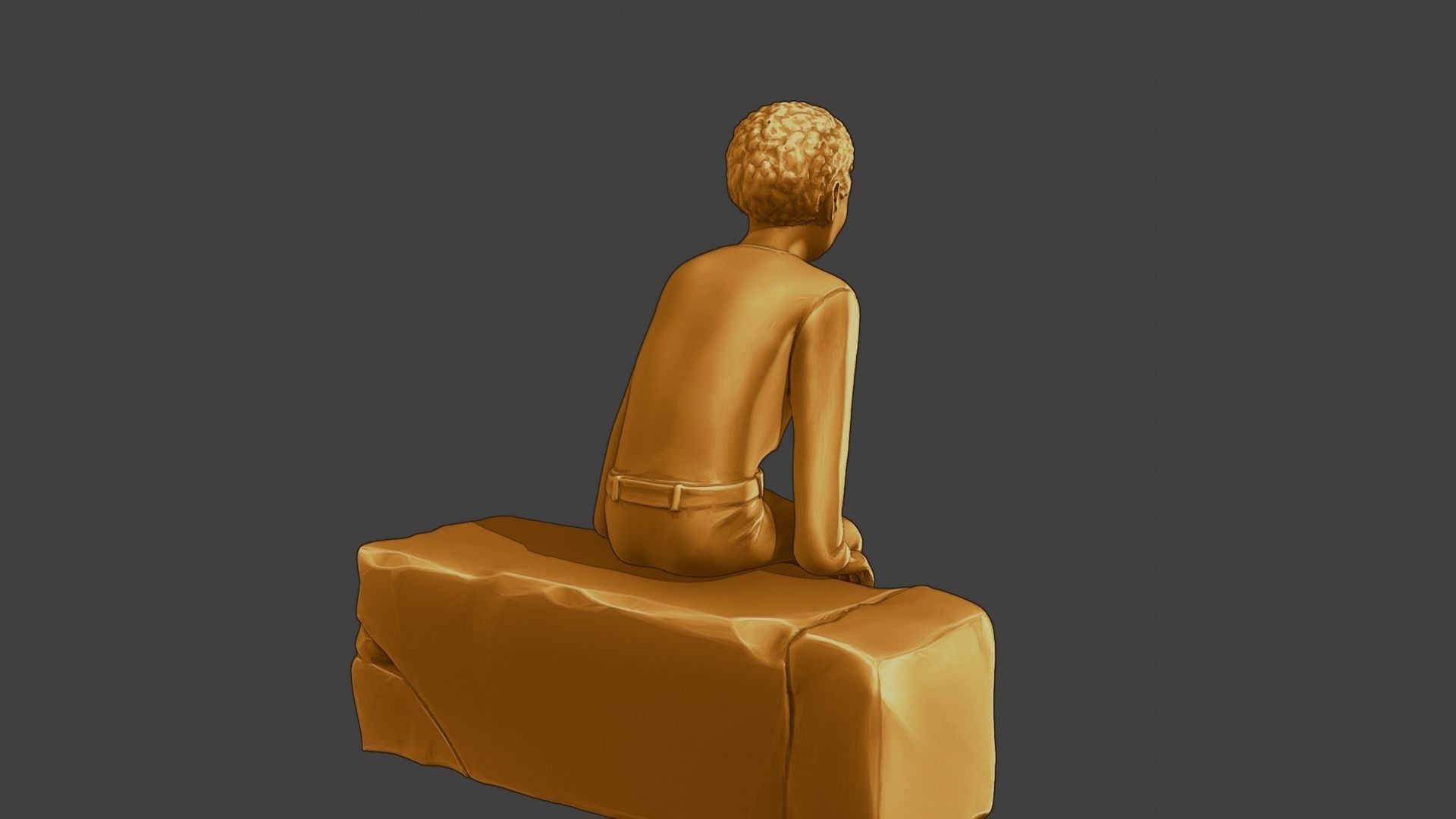 ww2 Casual Boy CB1 009 3D print model_7