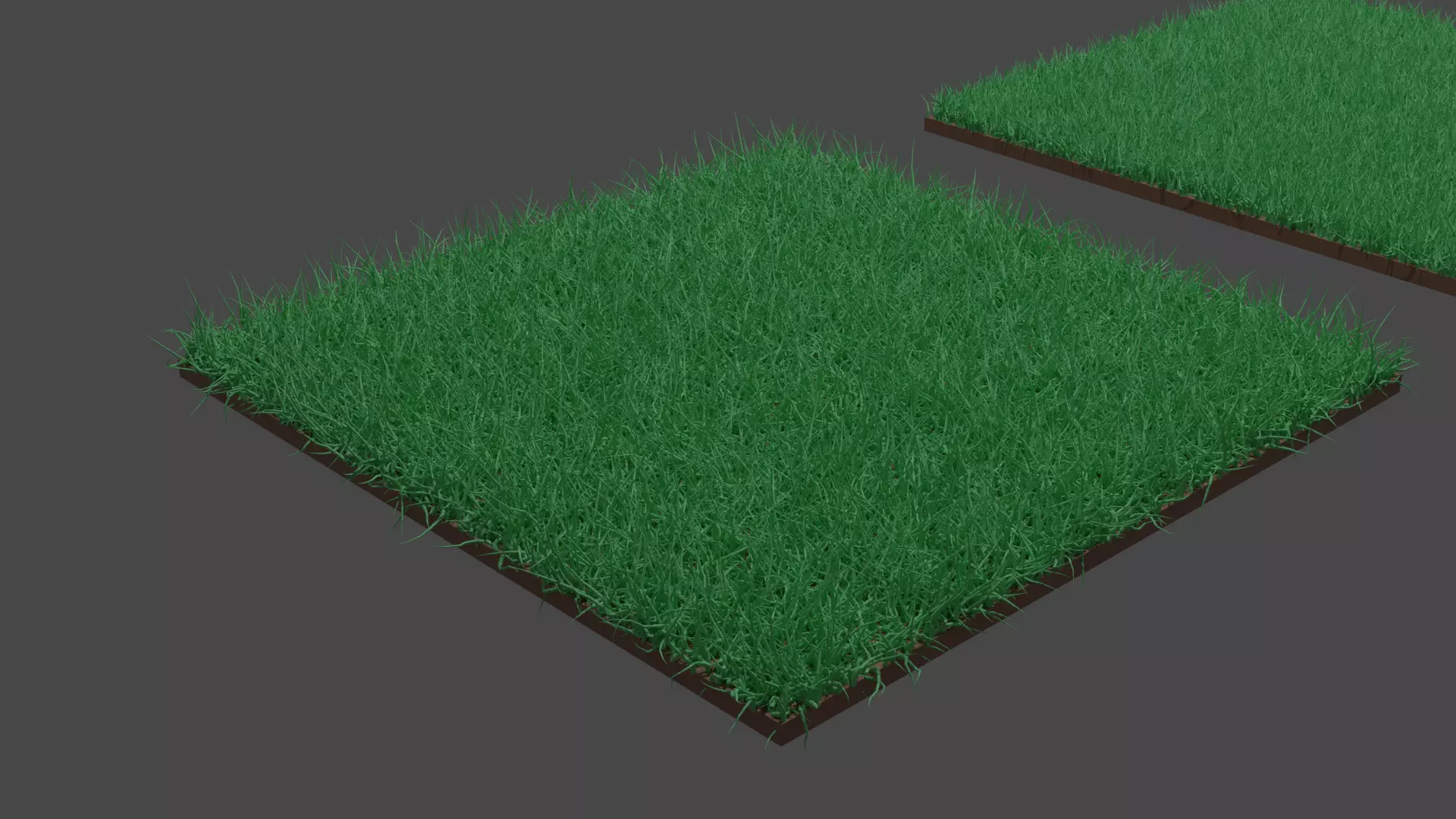 Grass  PACK - 4 grass heights Free 3D model_0