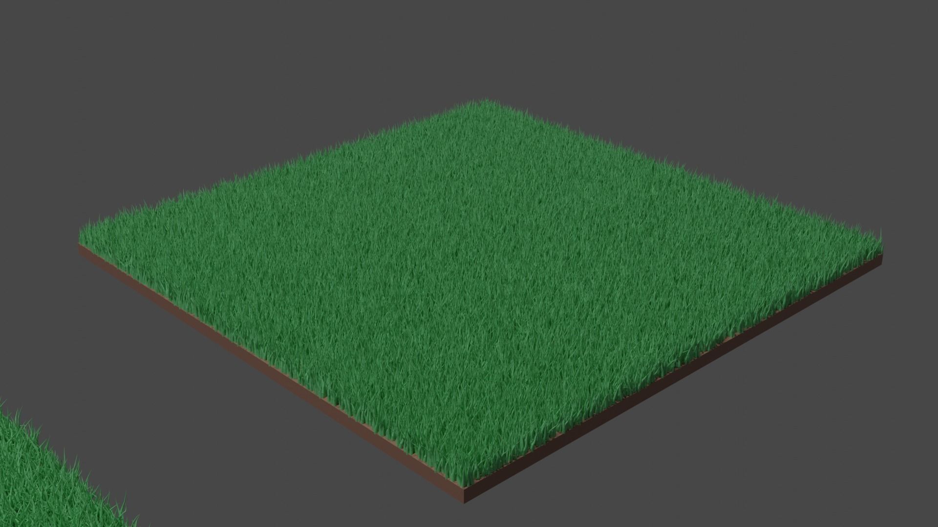 Grass  PACK - 4 grass heights Free 3D model_4