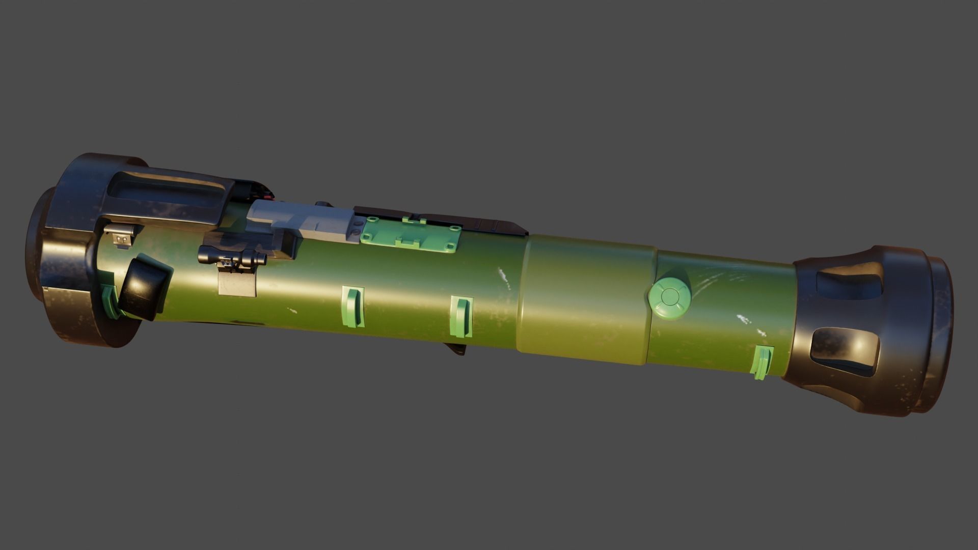 NLAW - Next generation Light Anti-tank Weapon 3D model_9