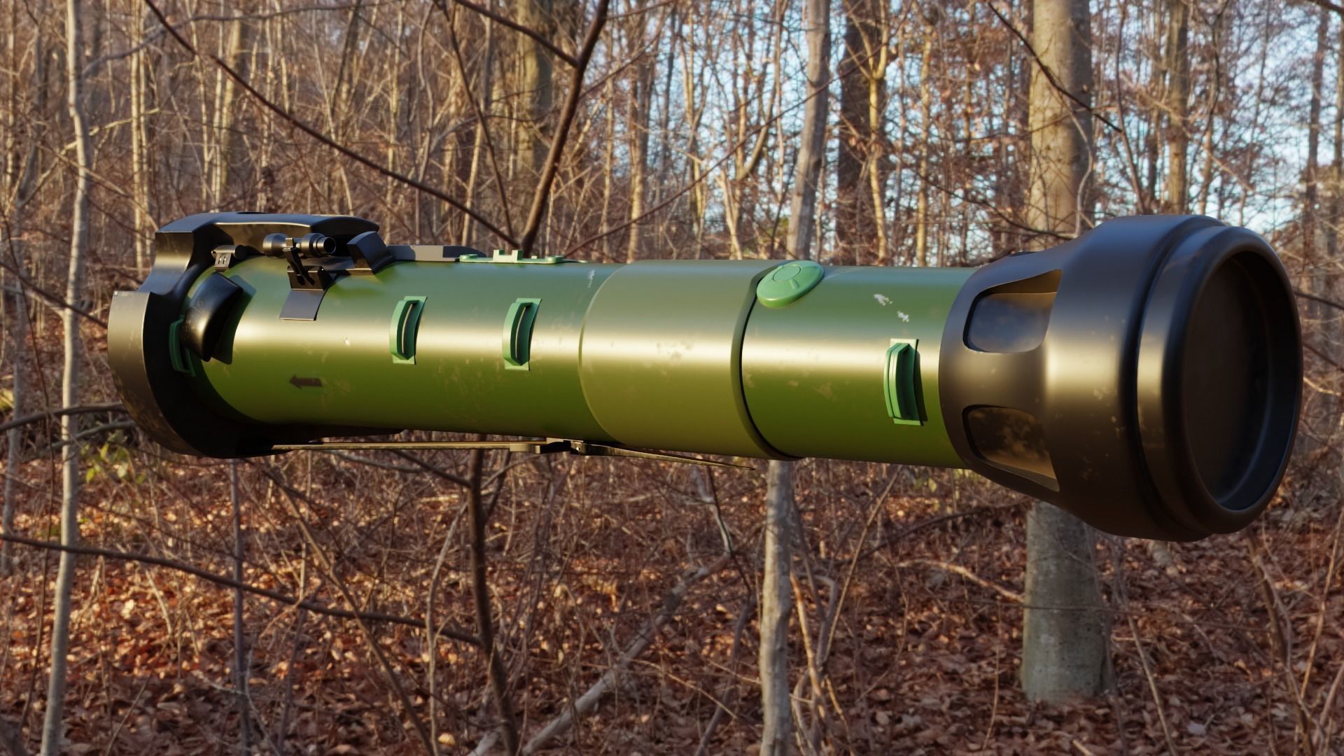 NLAW - Next generation Light Anti-tank Weapon 3D model_2