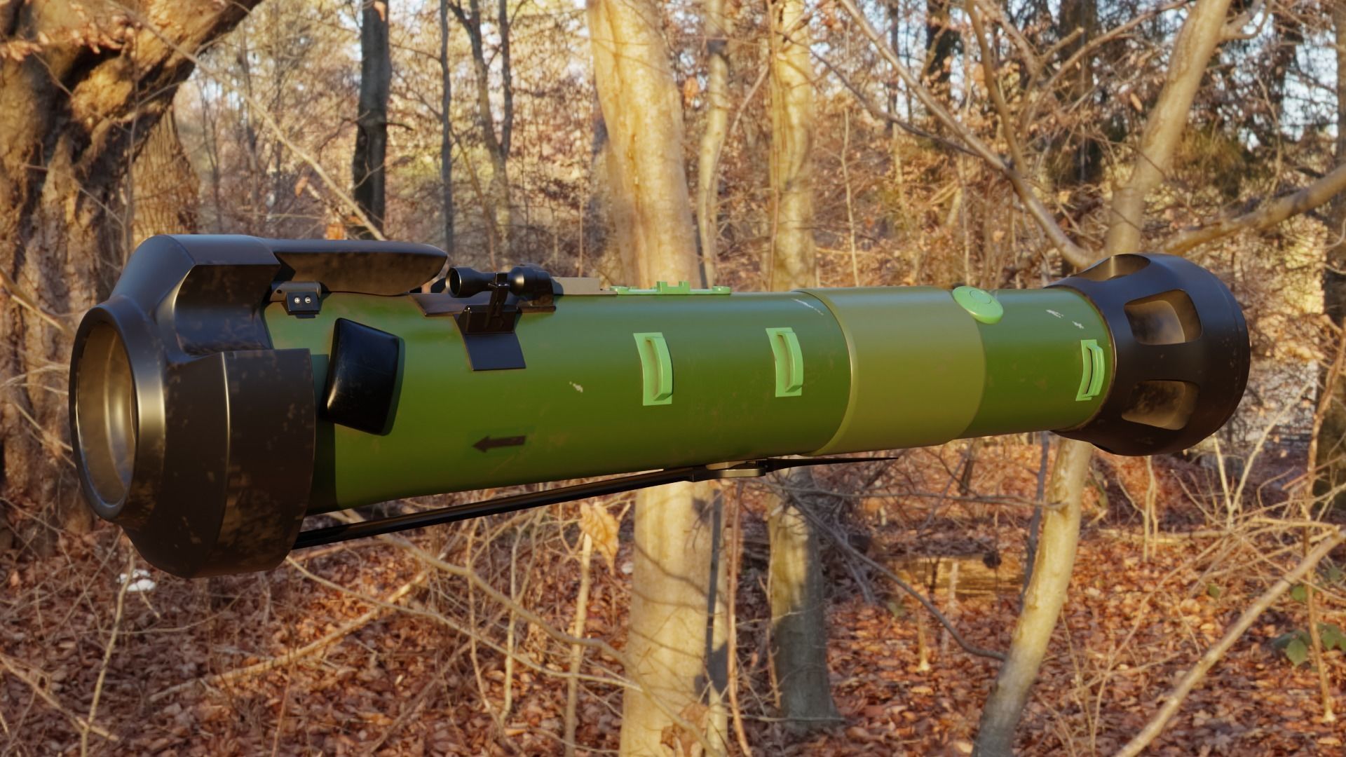NLAW - Next generation Light Anti-tank Weapon 3D model_1