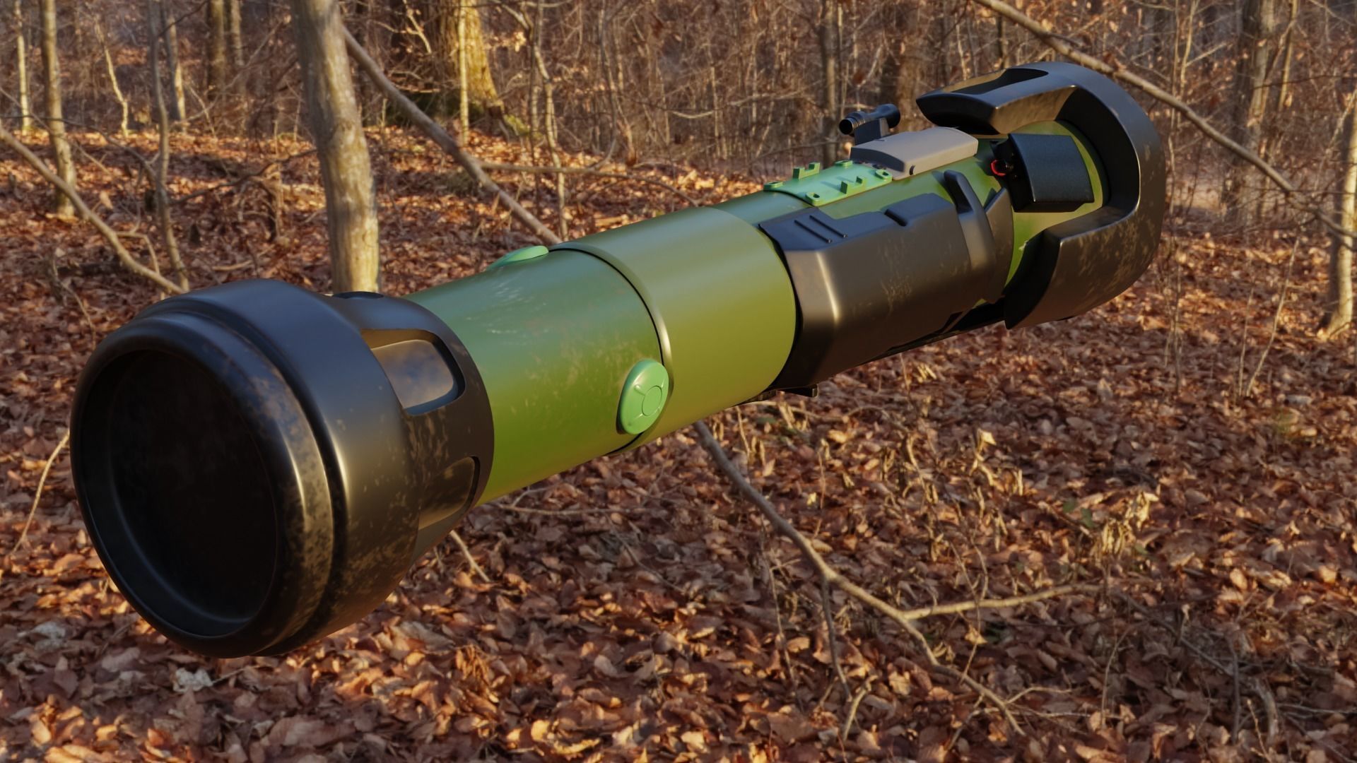 NLAW - Next generation Light Anti-tank Weapon 3D model_3