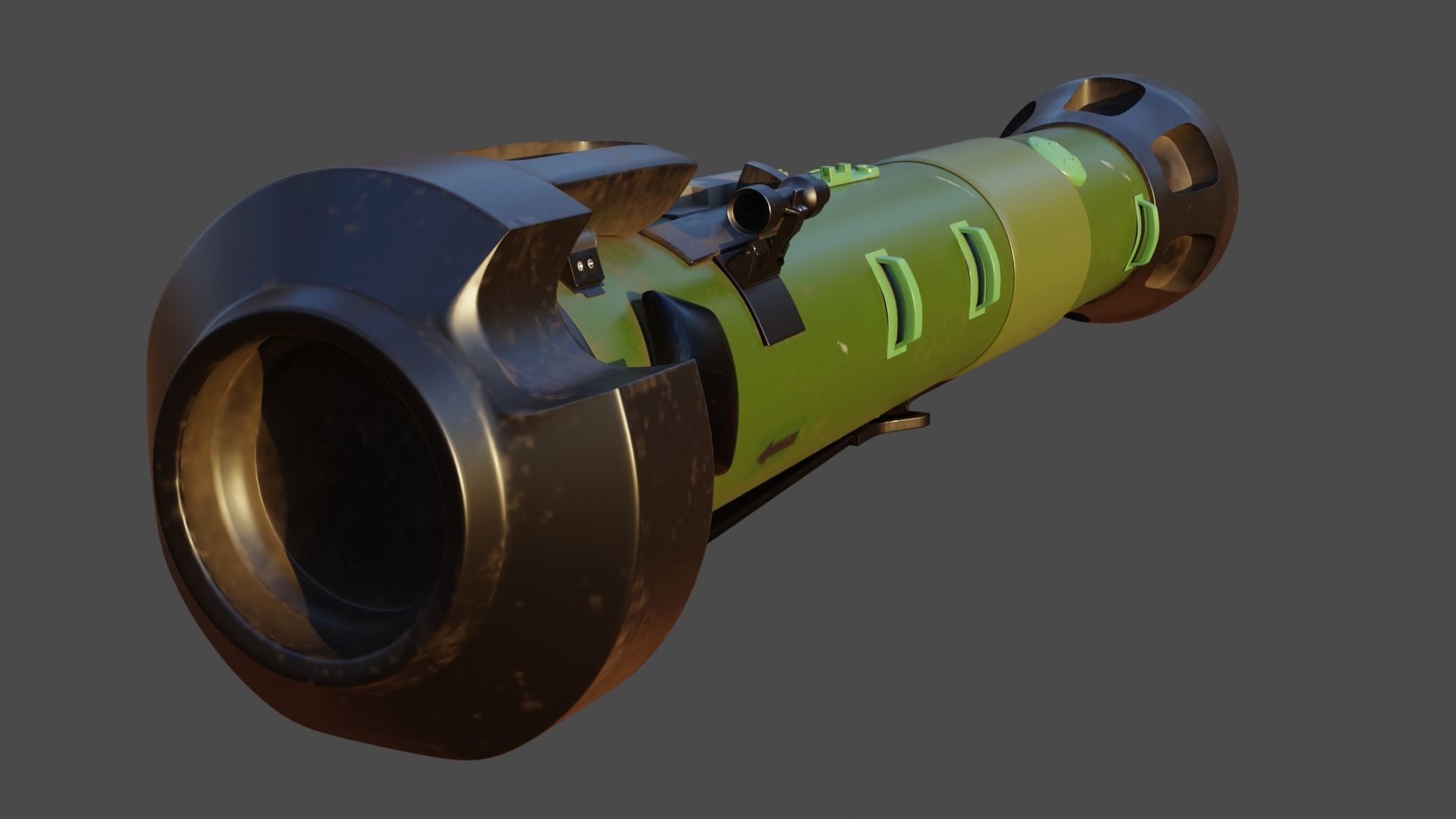 NLAW - Next generation Light Anti-tank Weapon 3D model_10