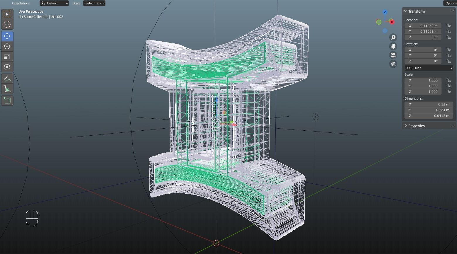 Fully Animated 3D Astrological Aquarius Sign Icon Low-poly 3D model_6