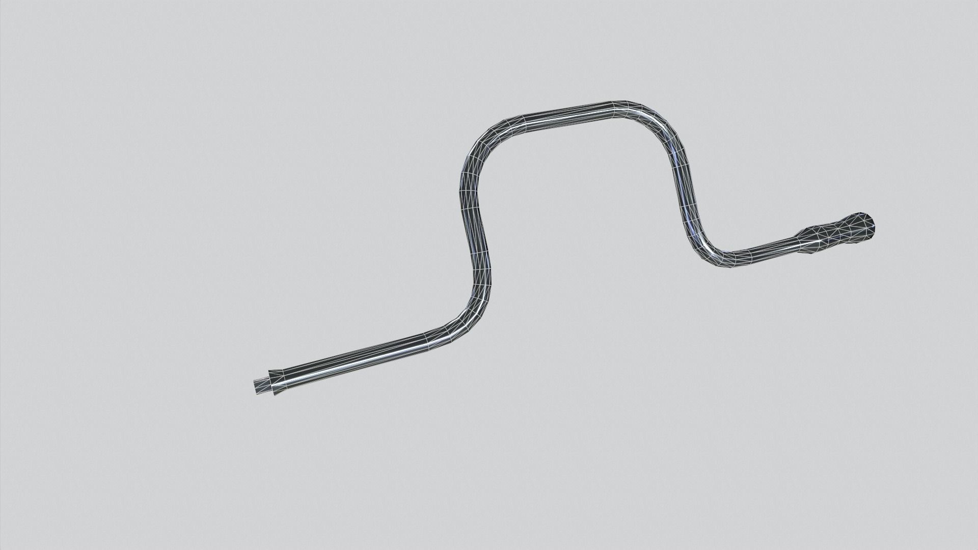 Wrench Socket  Low-poly 3D model_1