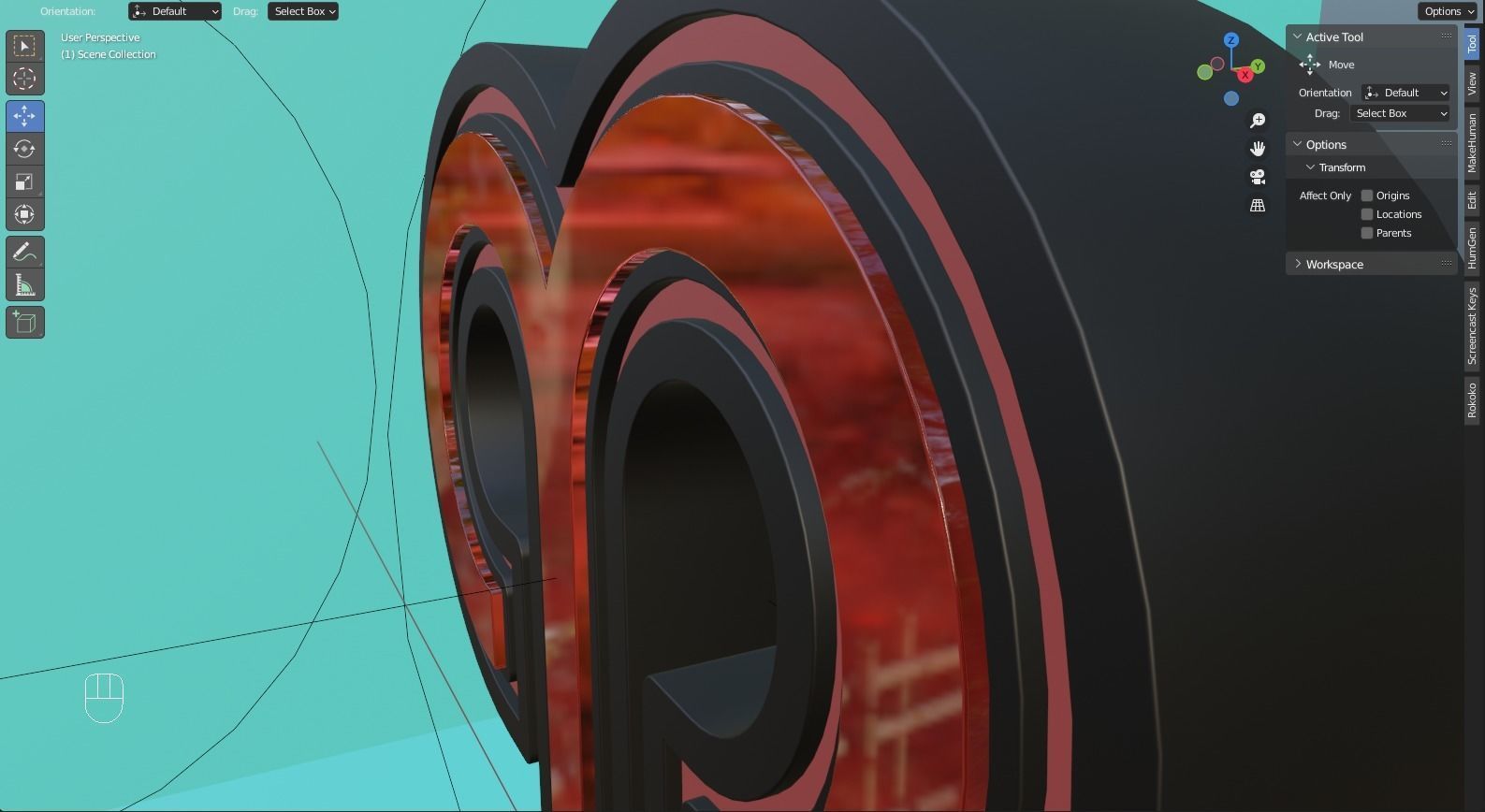 Fully Animated 3D Astrological Aries Sign Icon Low-poly 3D model_2