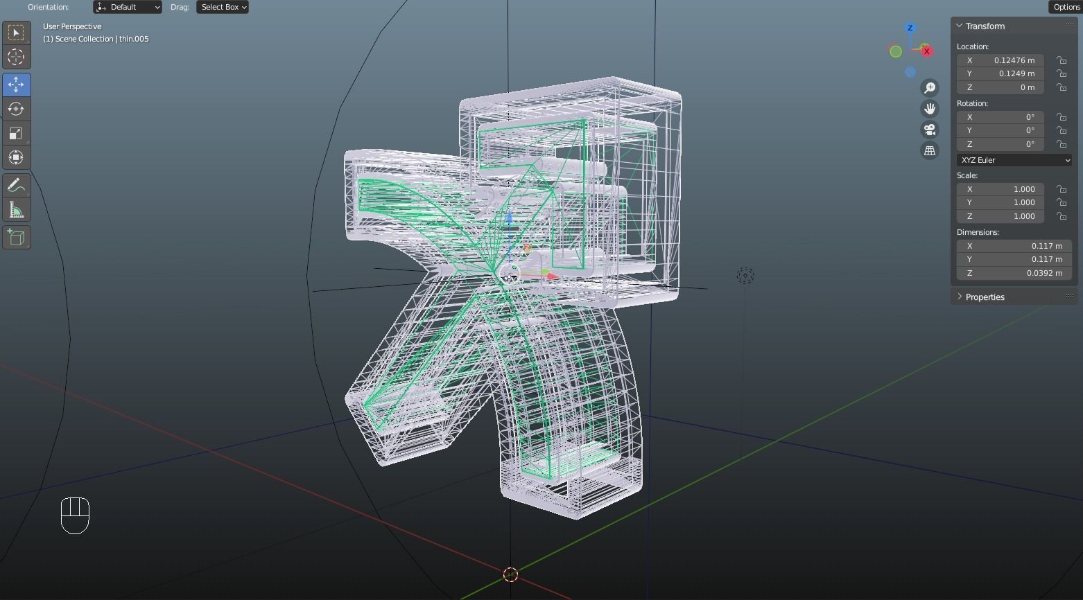 Fully Animated 3D Astrological Aries Sign Icon Low-poly 3D model_12