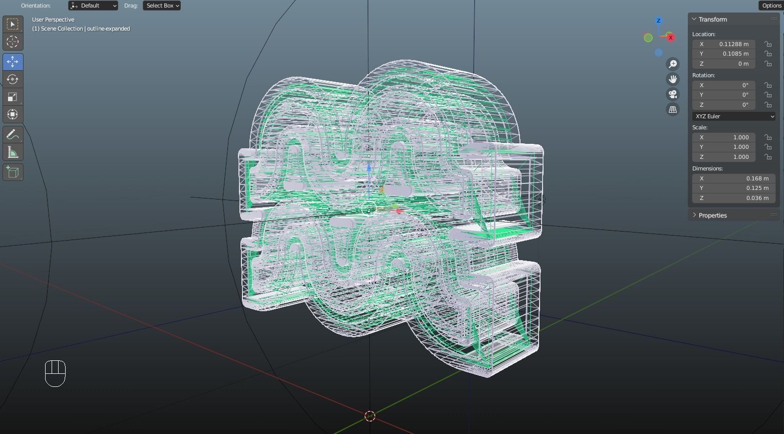 Fully Animated 3D Astrological Virgo Sign Icon Low-poly 3D model_8
