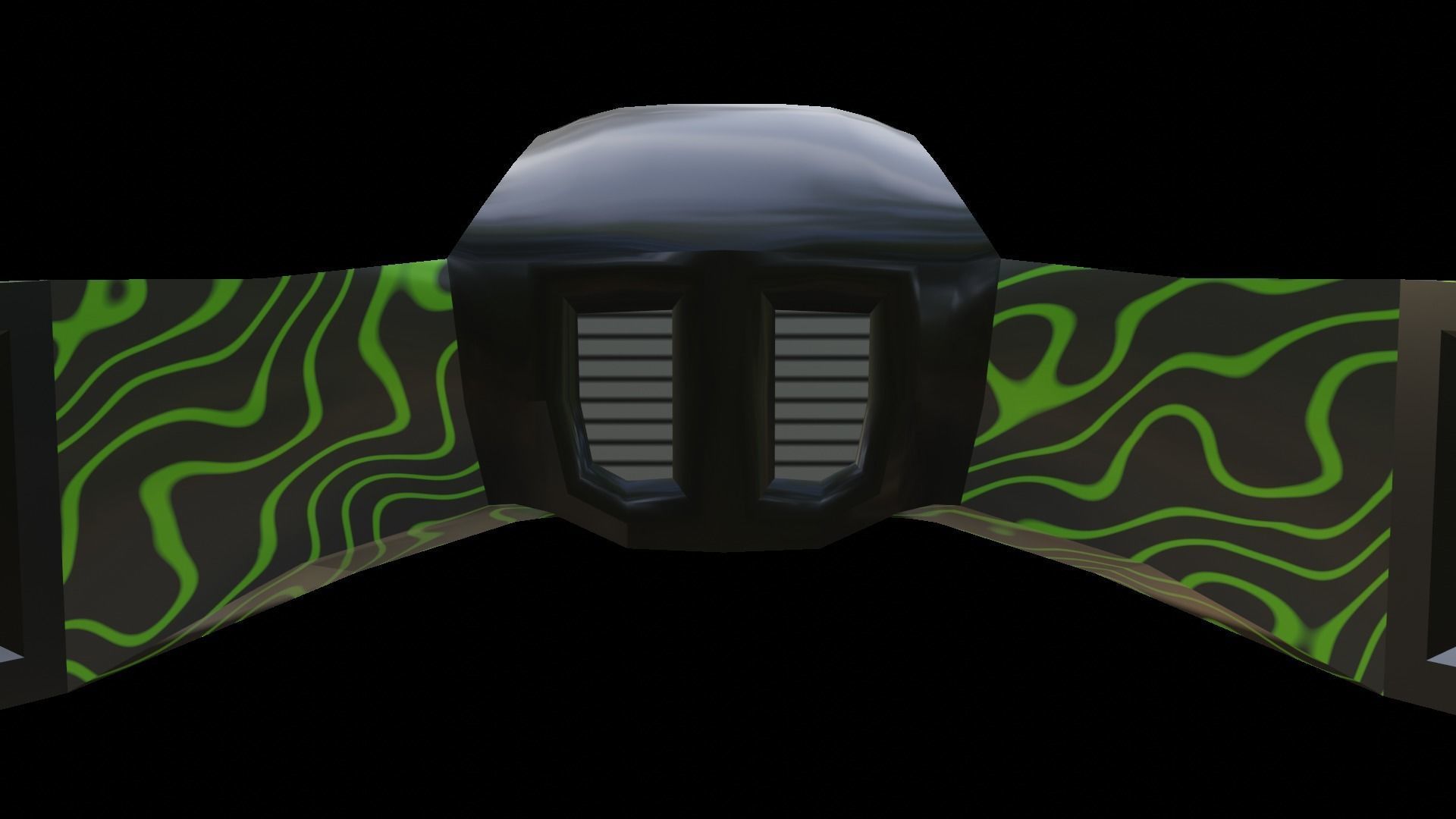 Sci-Fi Military Spaceship - Phenom G12 3D print model_6