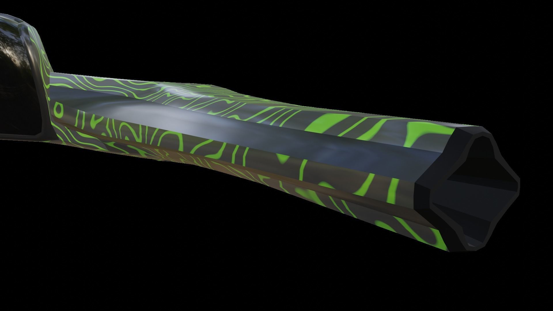 Sci-Fi Military Spaceship - Phenom G12 3D print model_2