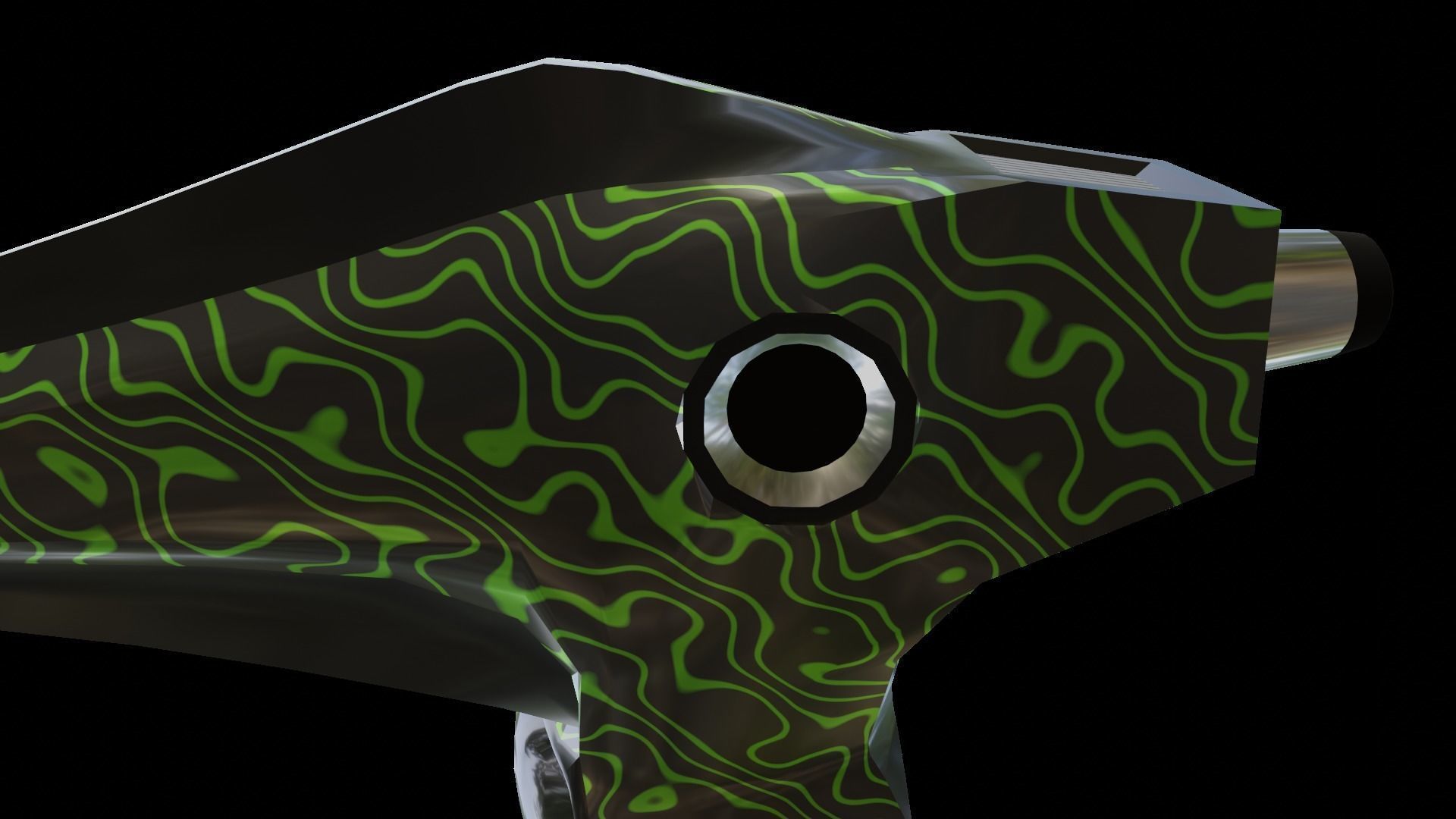 Sci-Fi Military Spaceship - Phenom G12 3D print model_4