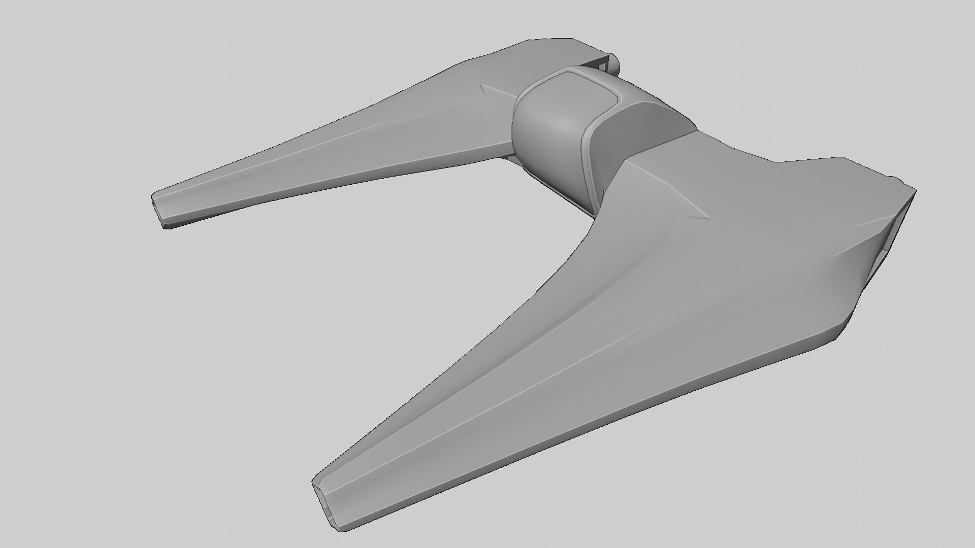 Sci-Fi Military Spaceship - Phenom G12 3D print model_10