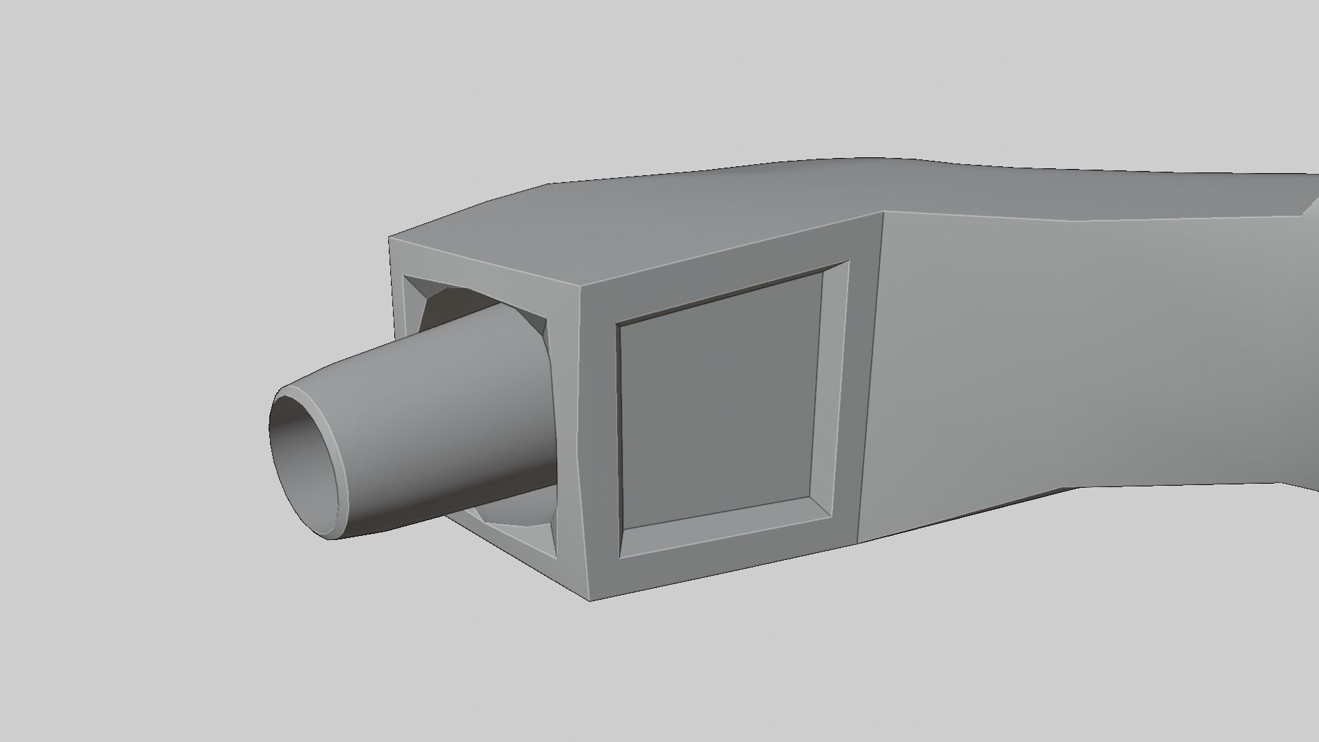 Sci-Fi Military Spaceship - Phenom G12 3D print model_14