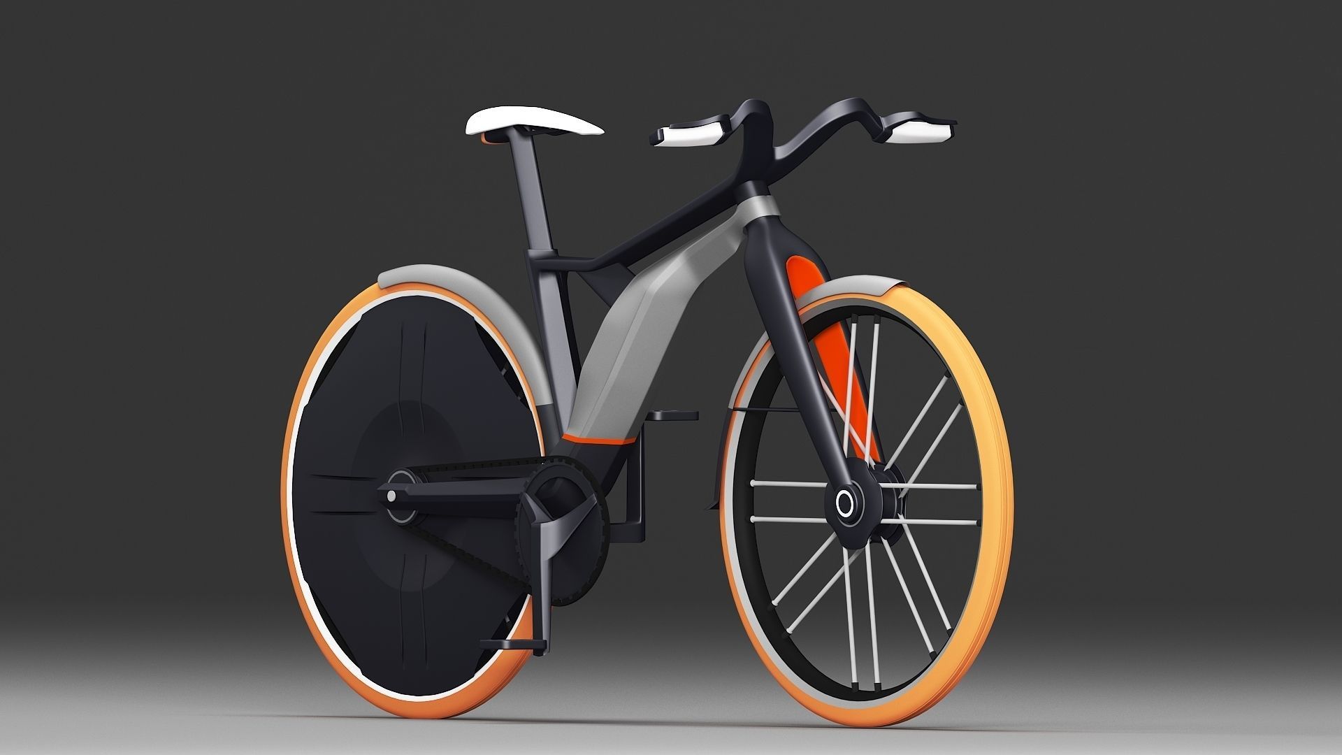 Modular Bike concept model 3D model_4