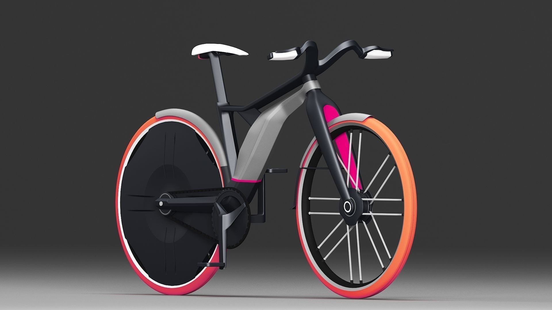 Modular Bike concept model 3D model_5