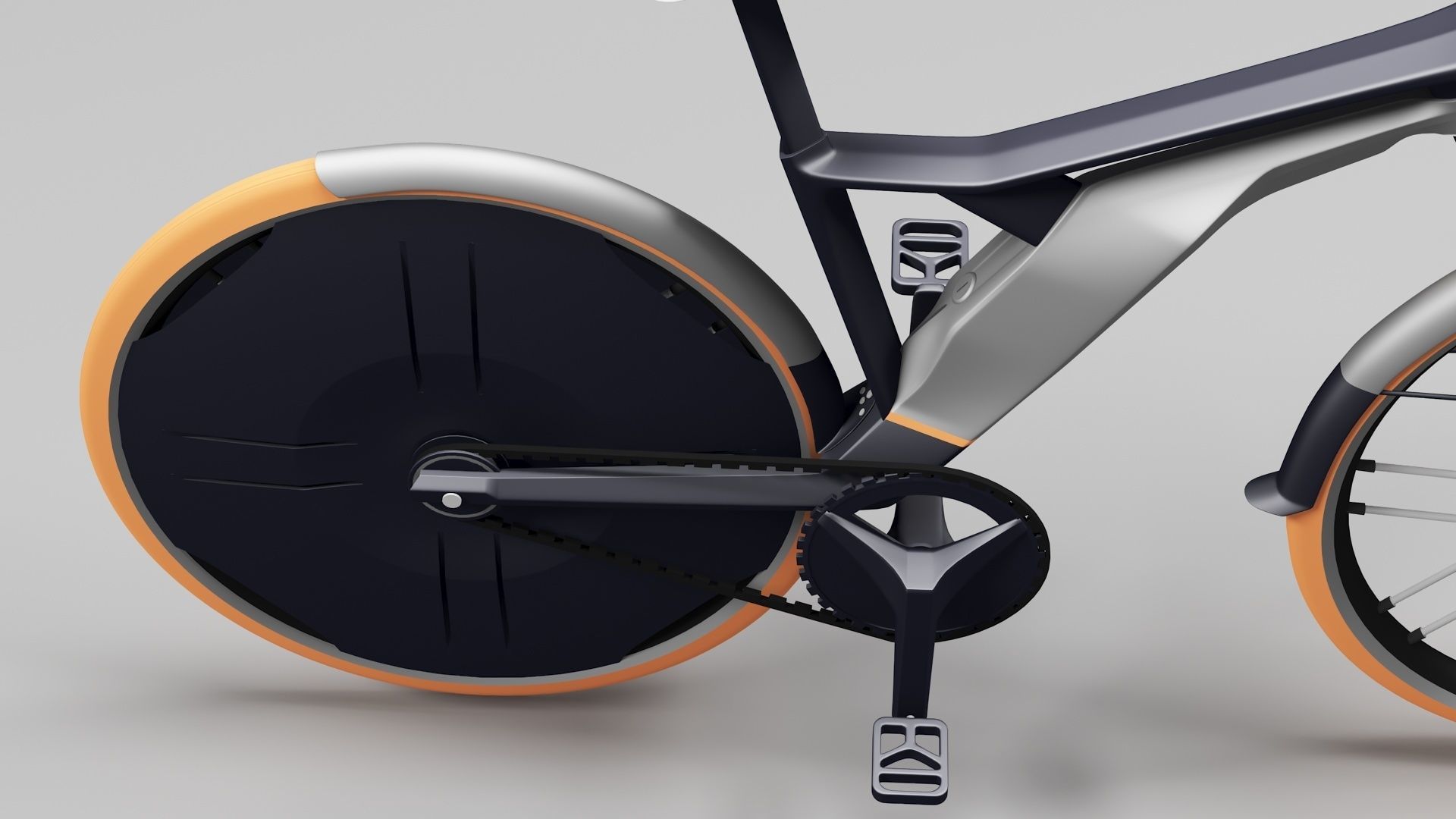 Modular Bike concept model 3D model_7