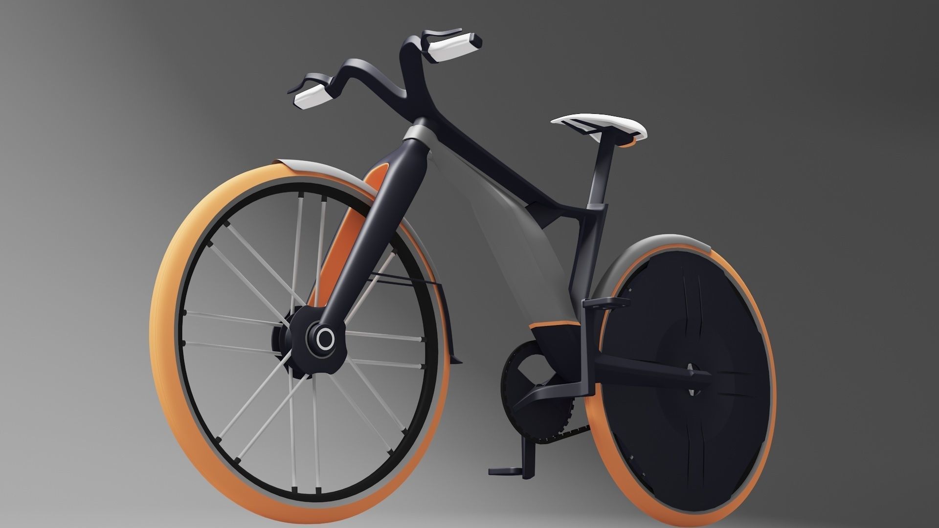 Modular Bike concept model 3D model_6
