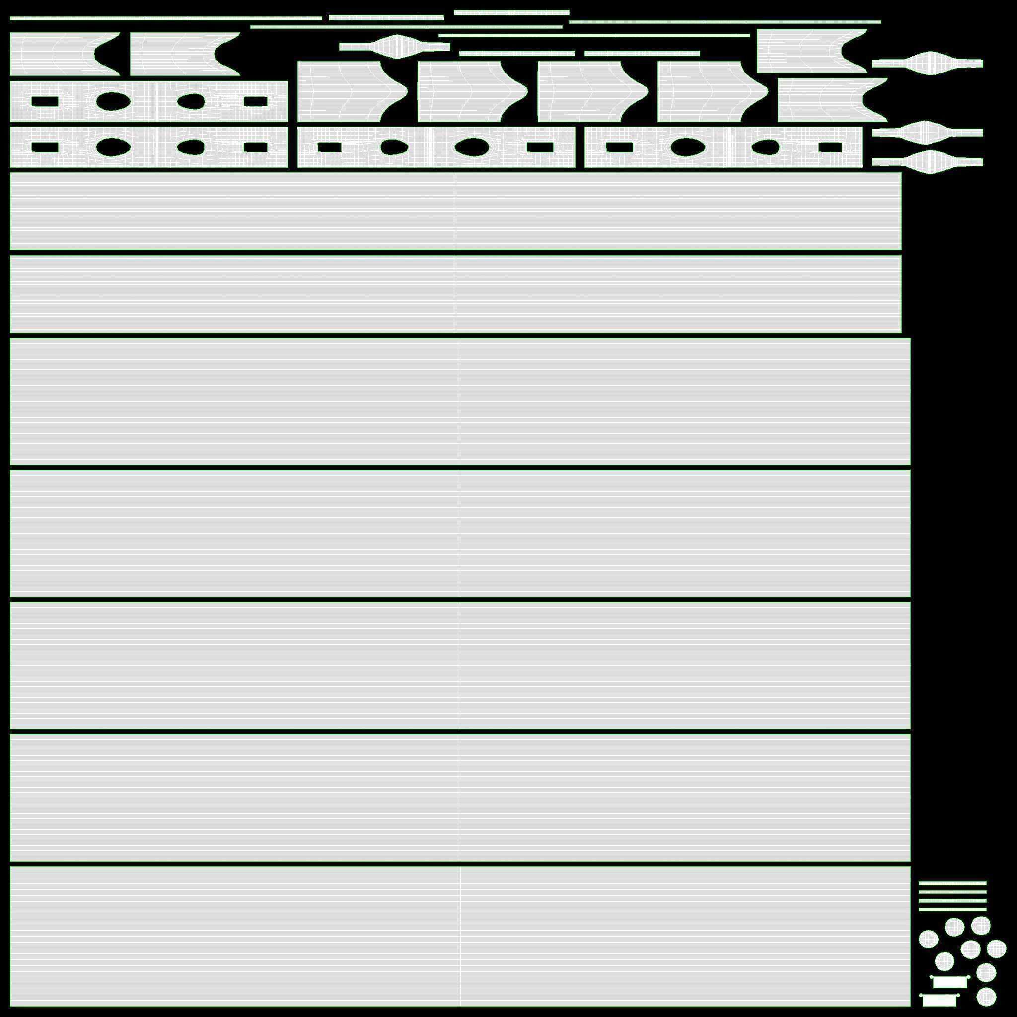 Adjustable Rolling Clothes Hanger 3D model_11