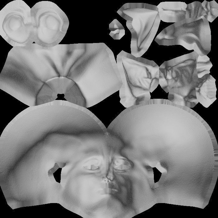 Head bust - Fear the Forest 3D model_19