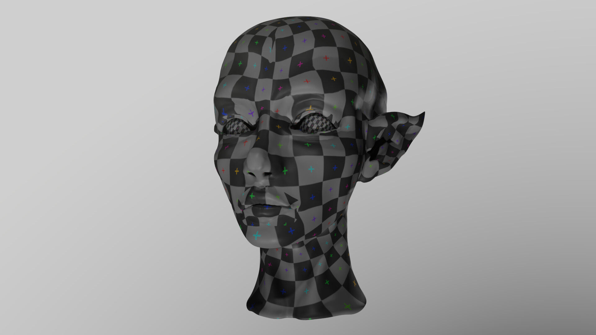 Head bust - Fear the Forest 3D model_12