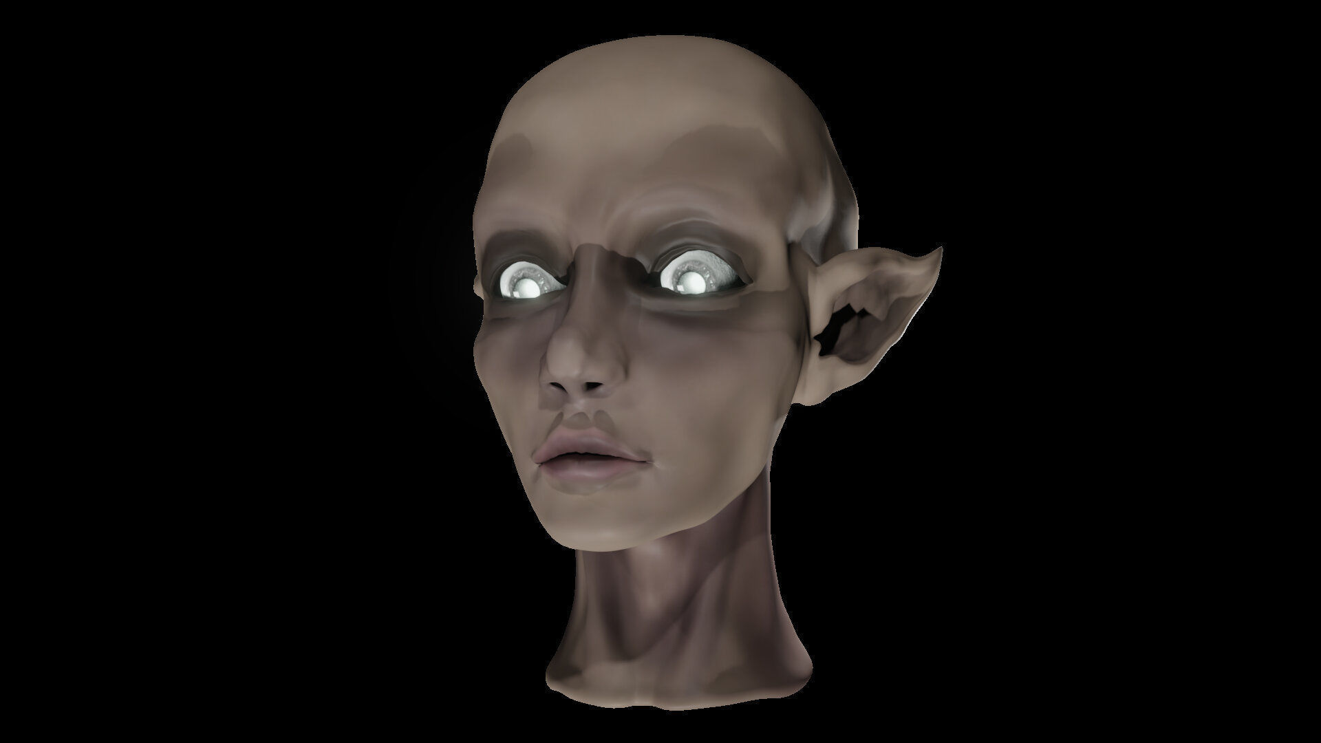 Head bust - Fear the Forest 3D model_3