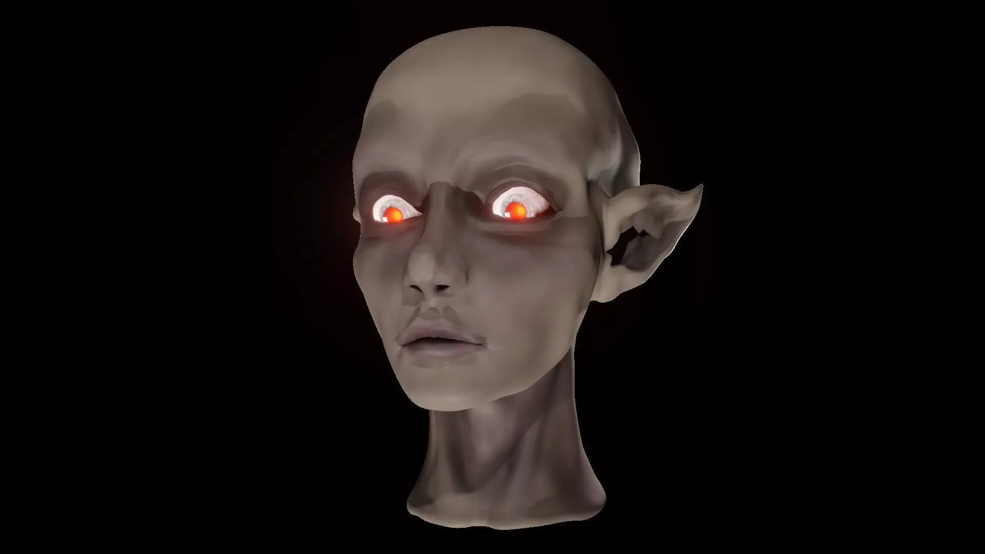 Head bust - Fear the Forest 3D model_0