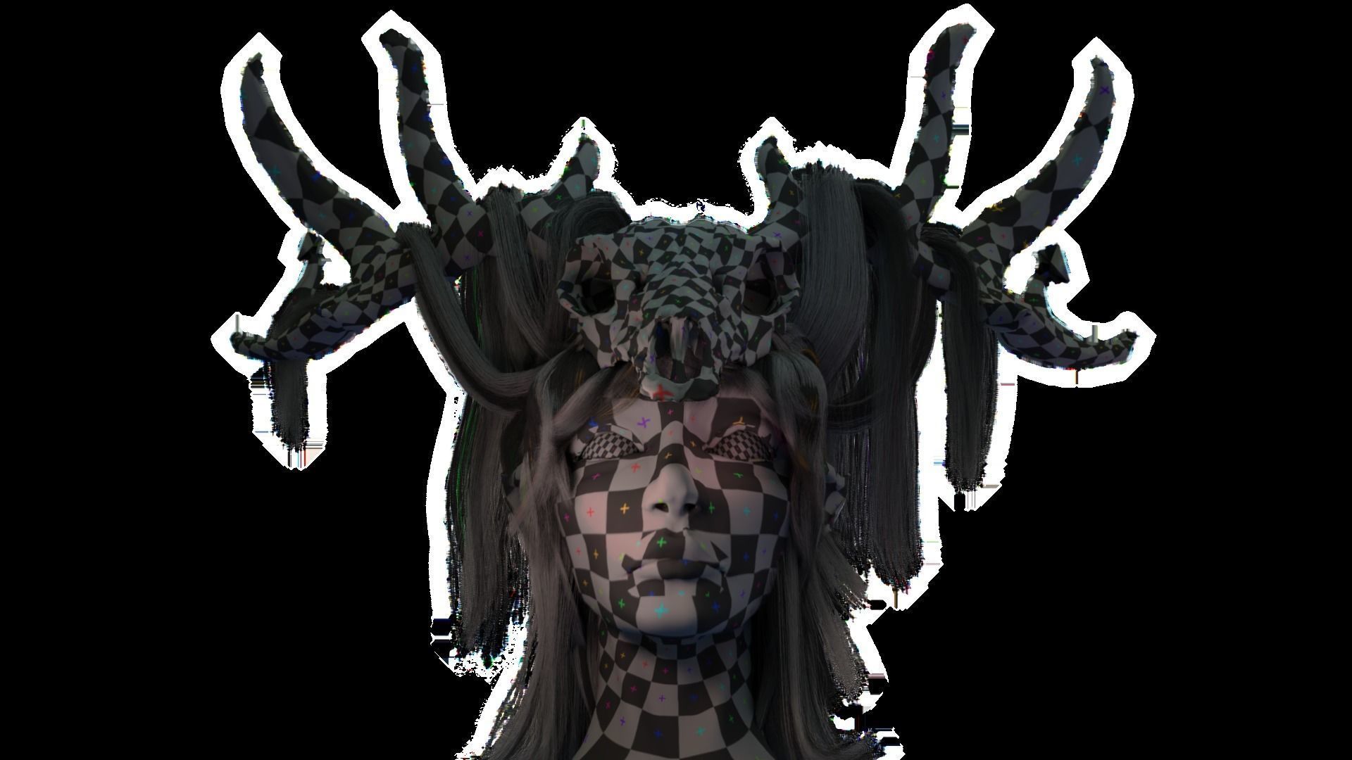 Head bust - Fear the Forest 3D model_22