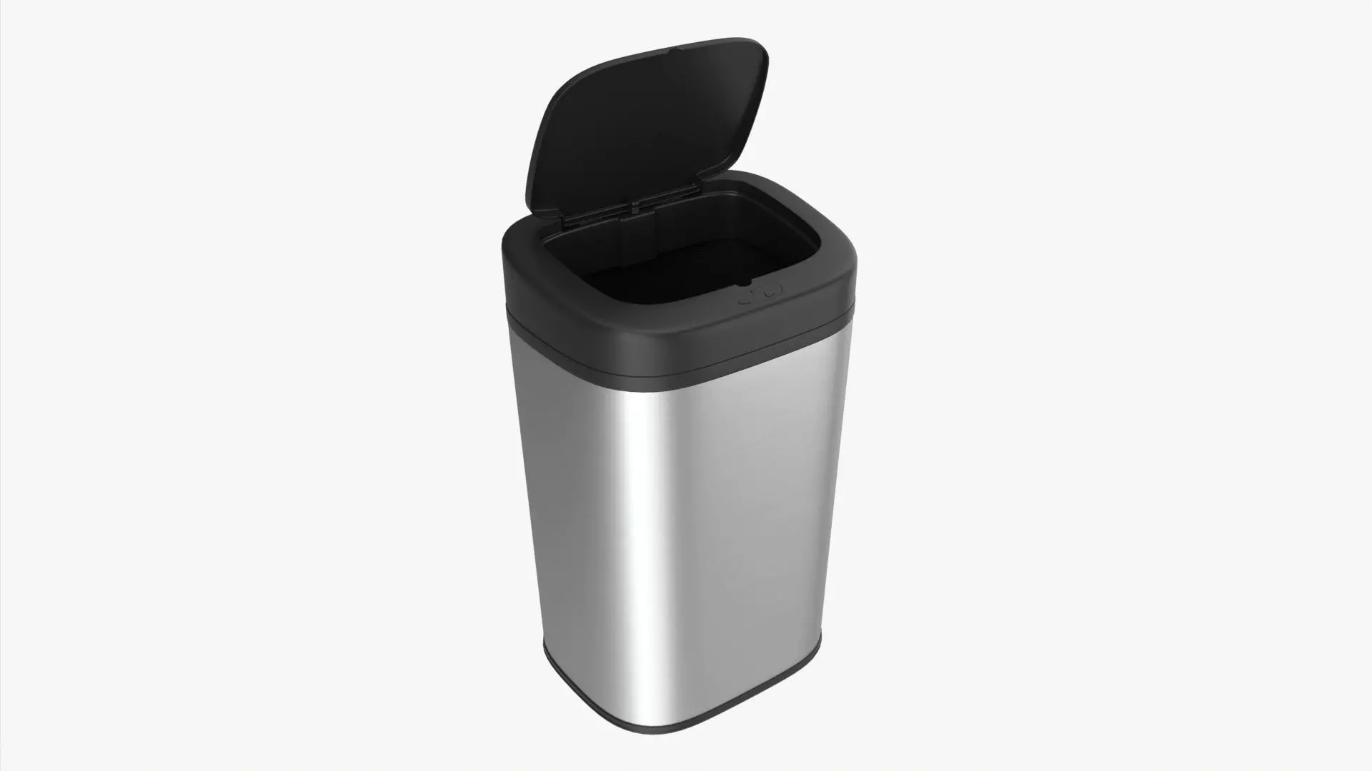 Automatic Sensor Trash Can Open 3D model