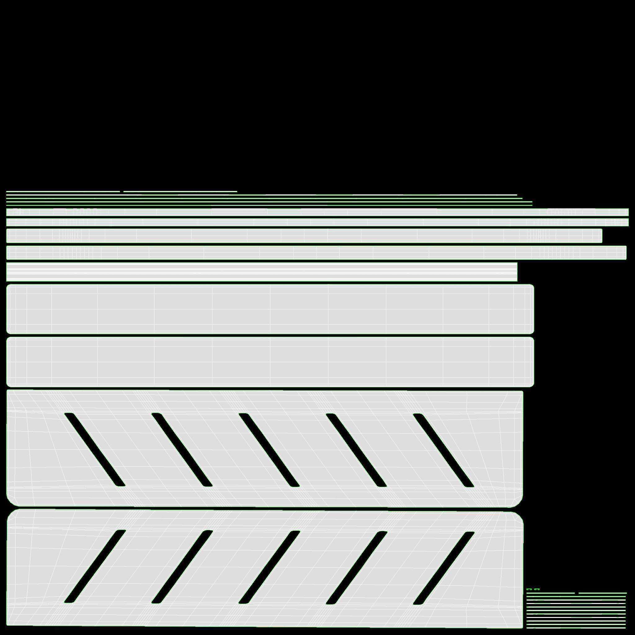 Bathroom shelf with rack and towel 3D model_10