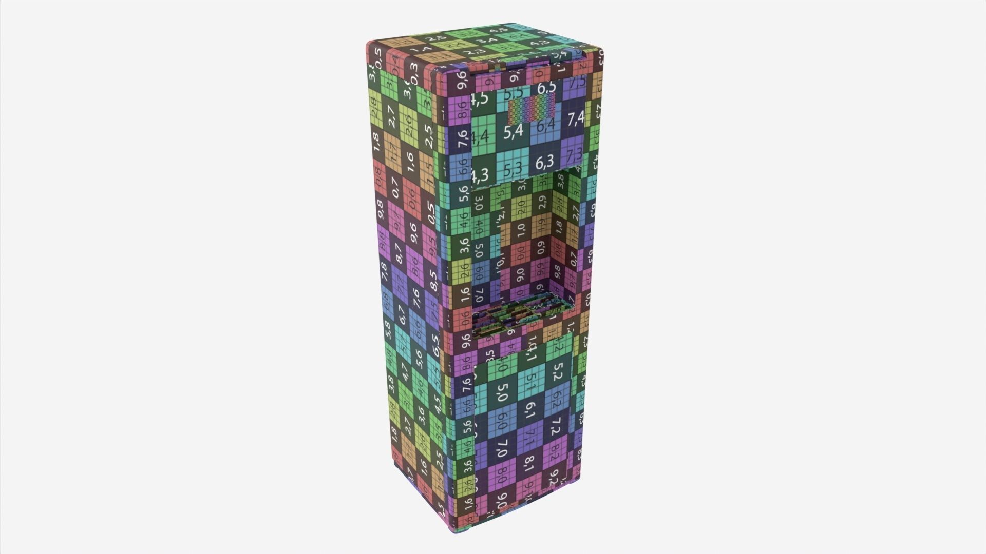 Bottom Load Water Dispenser 01 3D model_7