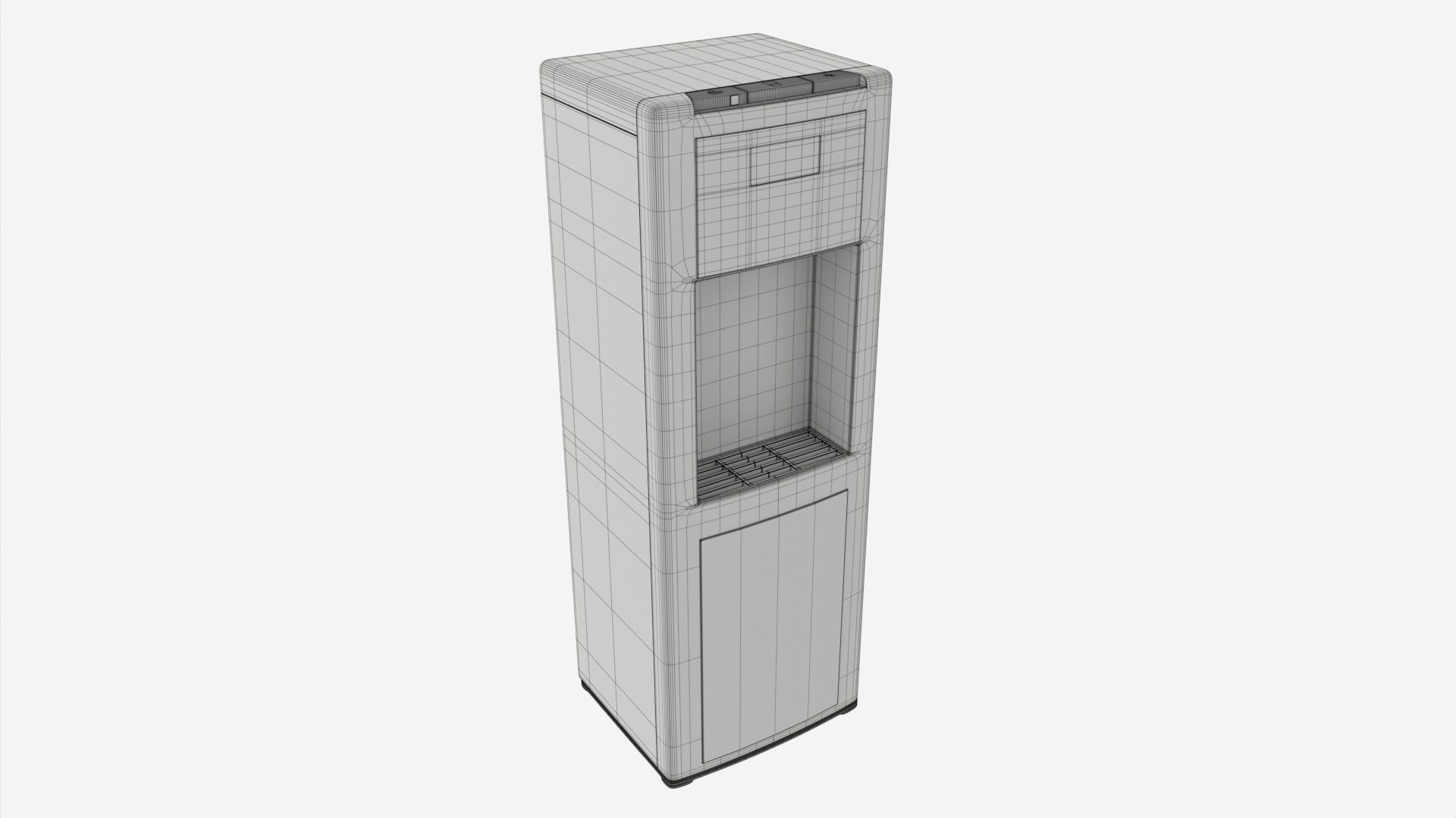 Bottom Load Water Dispenser 01 3D model_6